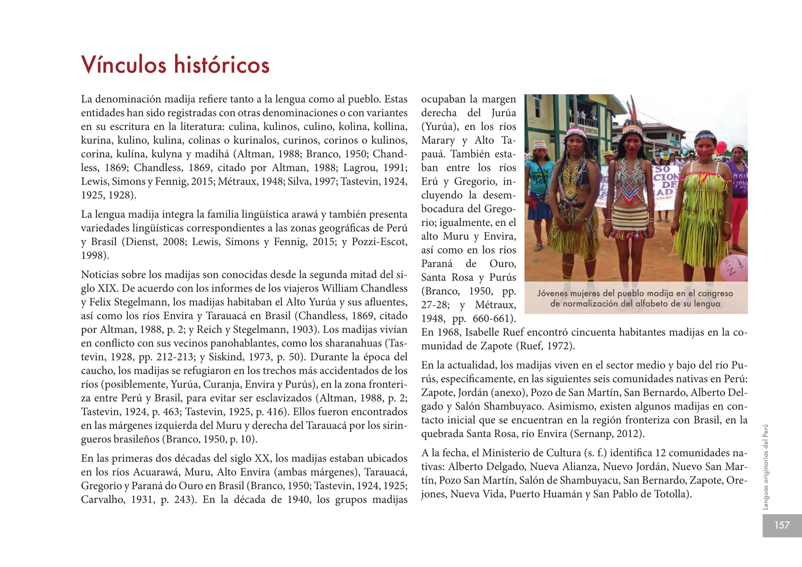 Página 159 de Lenguas originarias del Perú · 2018