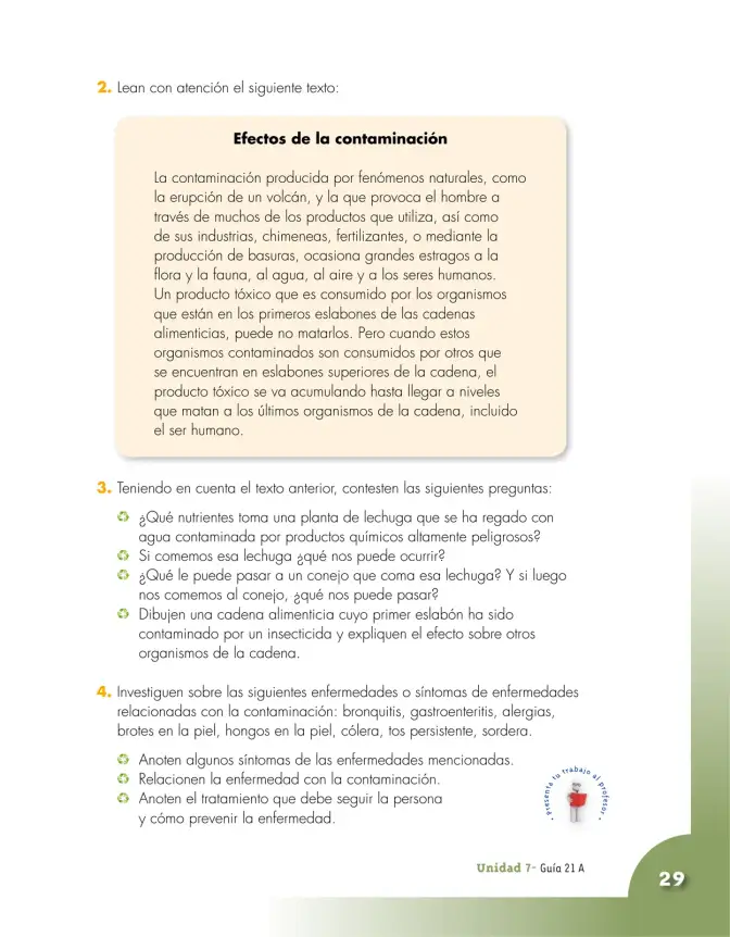 Página 29 de Ciencias Naturales 4° · Cartilla 03