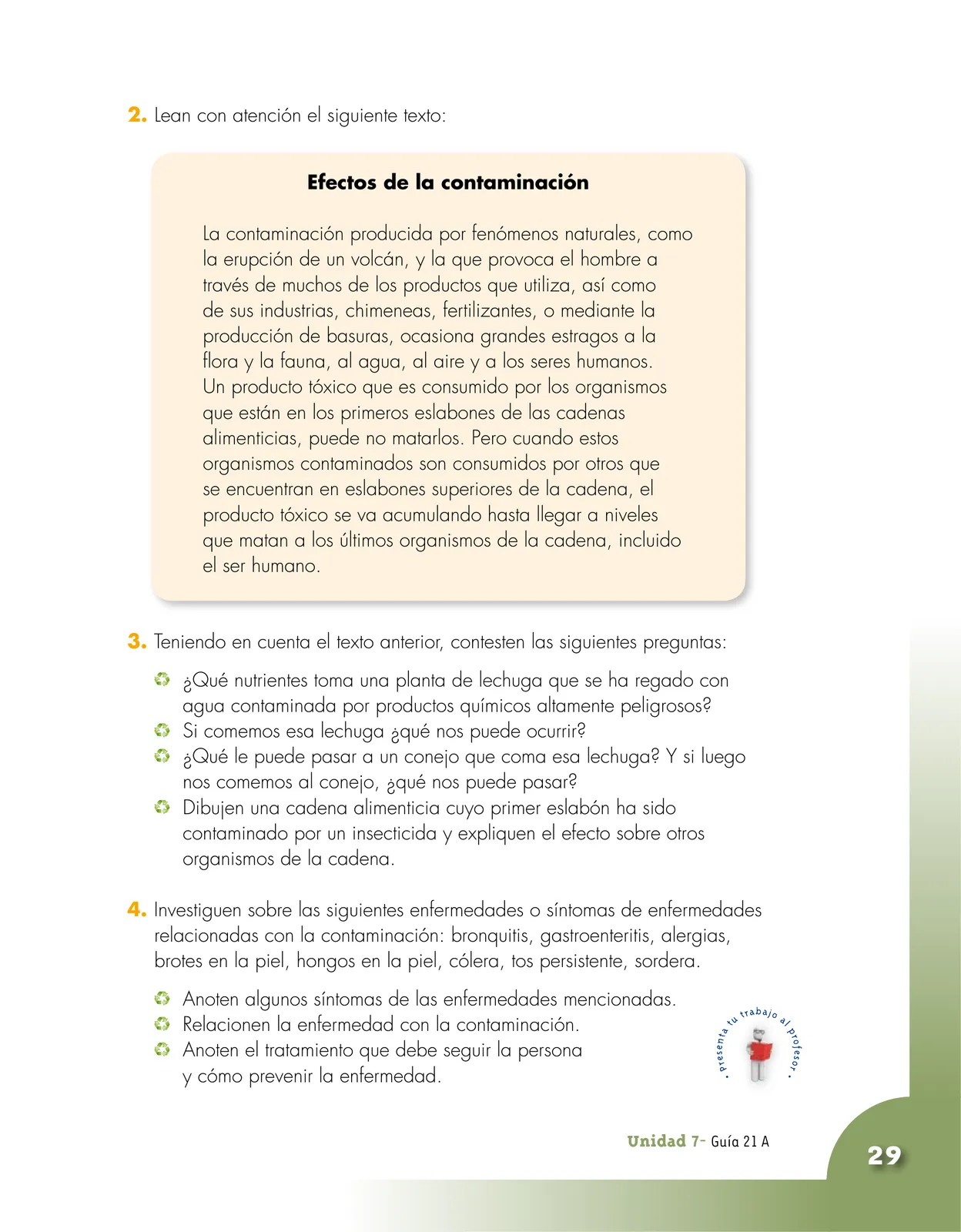 Miniatura página 29 de Ciencias Naturales 4° · Cartilla 03