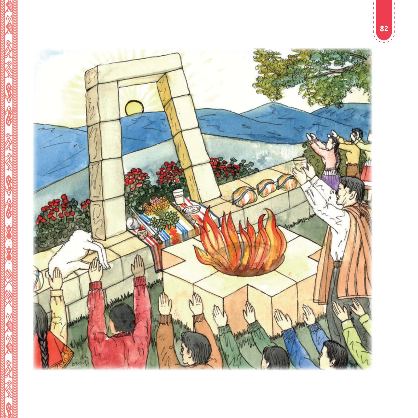 Miniatura página 84 de Anqarakunapa kawsakuyninmanta. Literatura 2 - 4° Primaria - Quechua chanka · 2023