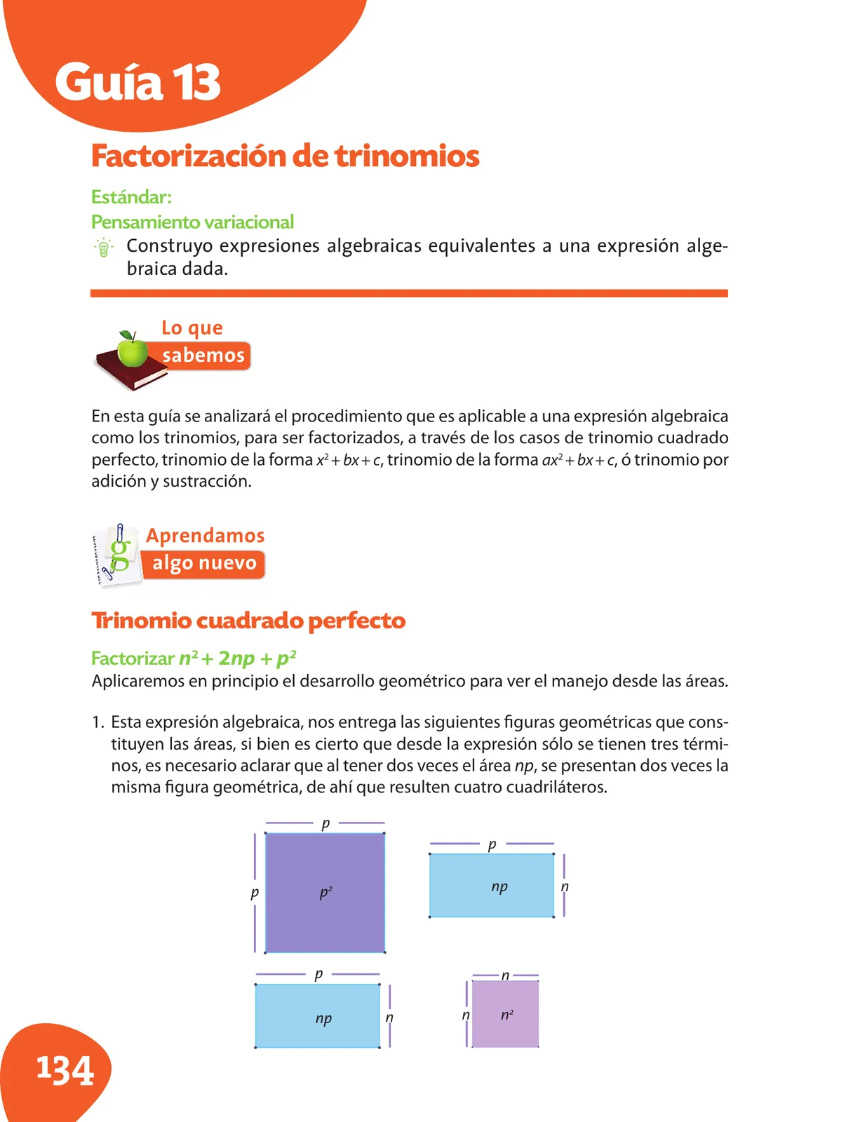 Página 135 de Matematica 8° · Postprimaria
