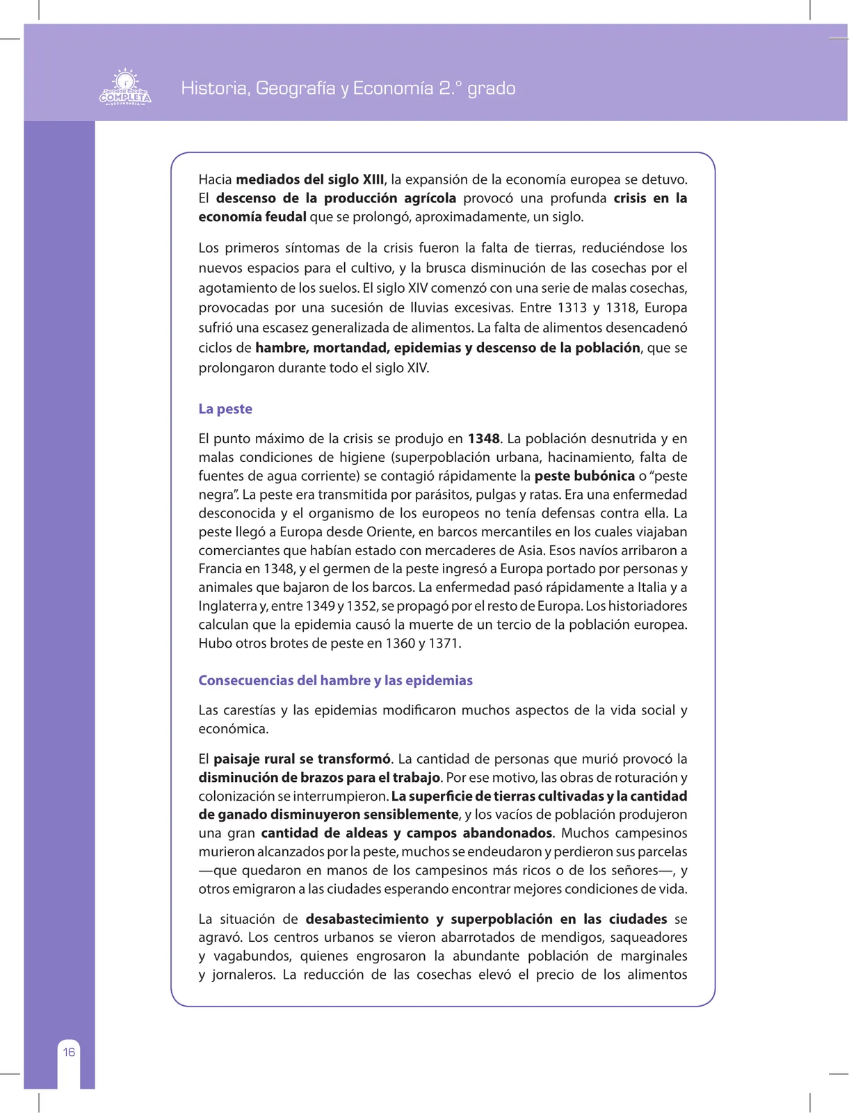 Página 16 de Historia, Geografía y Economía 2 : cuaderno de reforzamiento pedagógico - JEC ﻿ · 2016