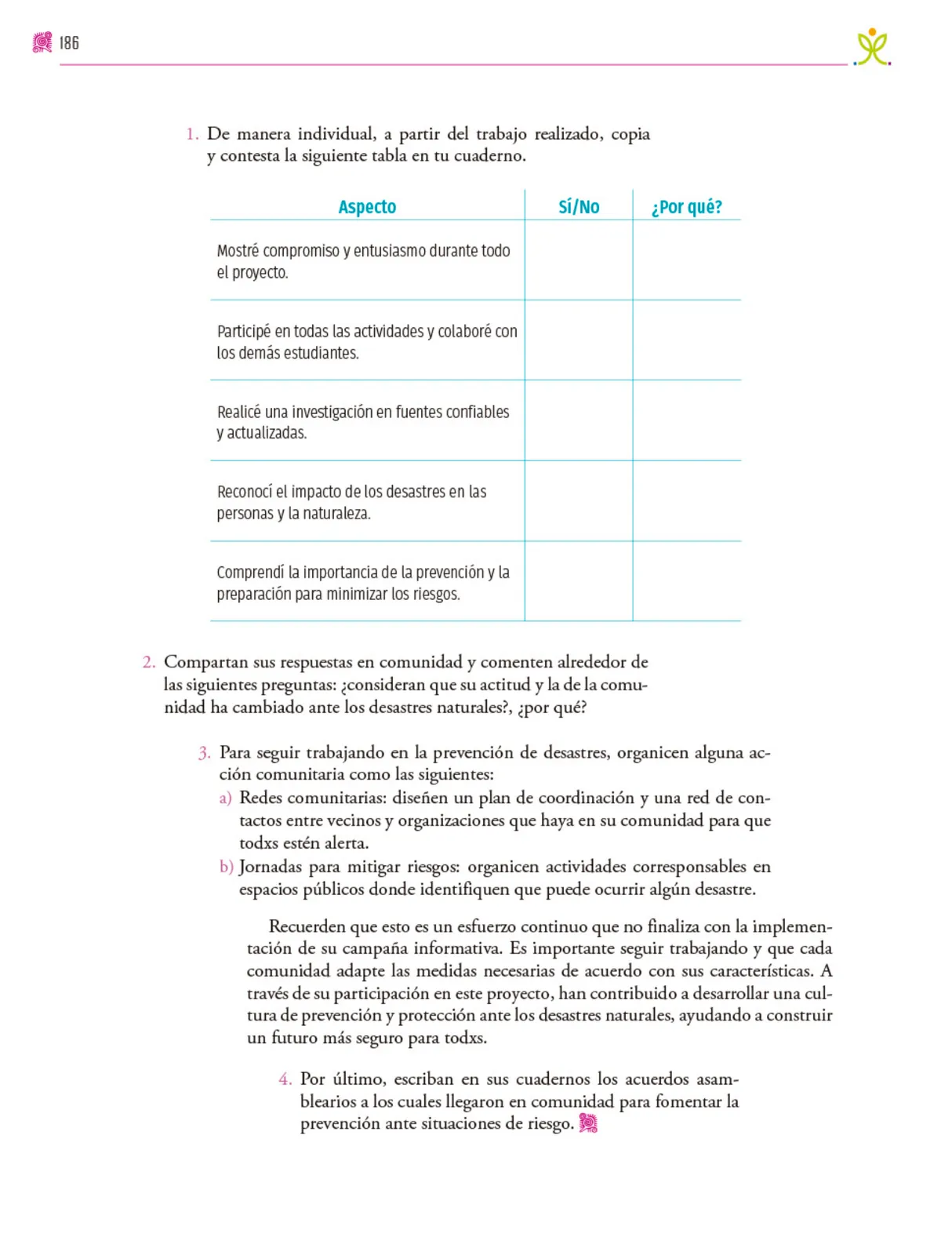 Página 187 de Colección Ximhai. Nuestro libro de proyectos. Libro de Educación Secundaria Grado 1° Ciclo Escolar 2025 - 2026