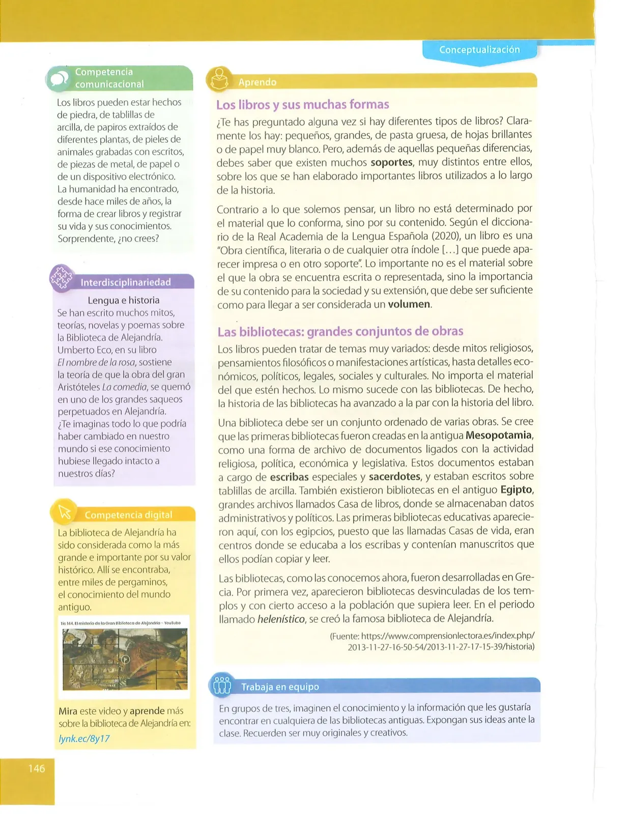 Miniatura página 146 de Lengua Y Literatura · 8 EGB · 2025