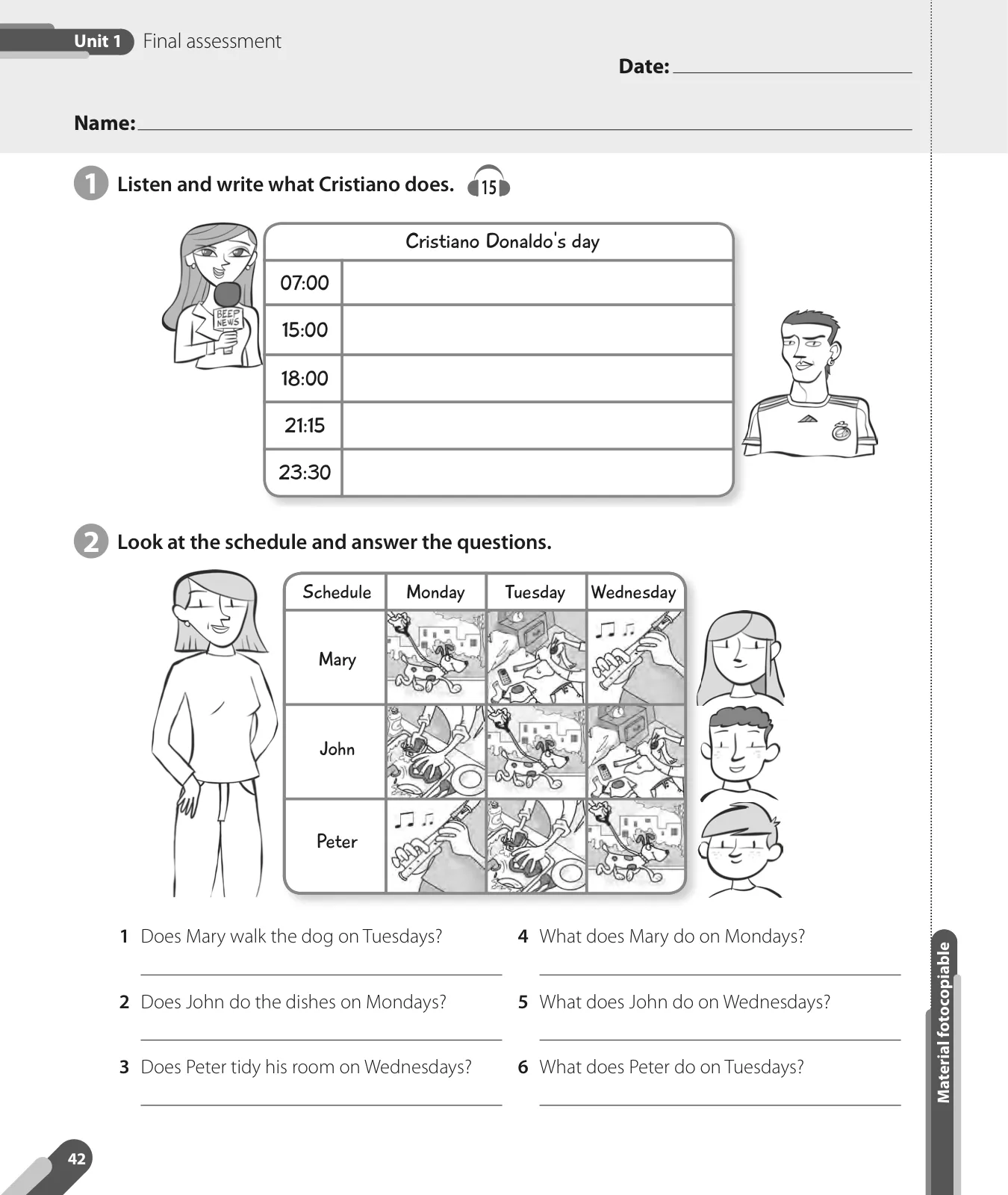 Miniatura página 44 de Inglés – Quinto Básico | Texto del Estudiante MINEDUC – Descargar PDF · 2024