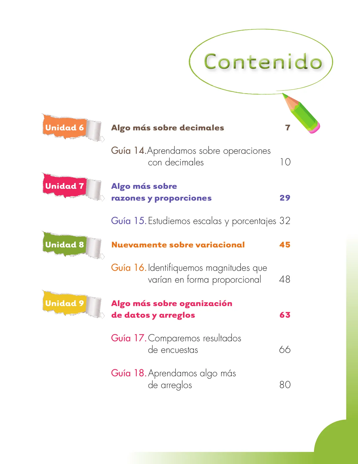 Miniatura página 5 de Matematica 5° · Cartilla 03