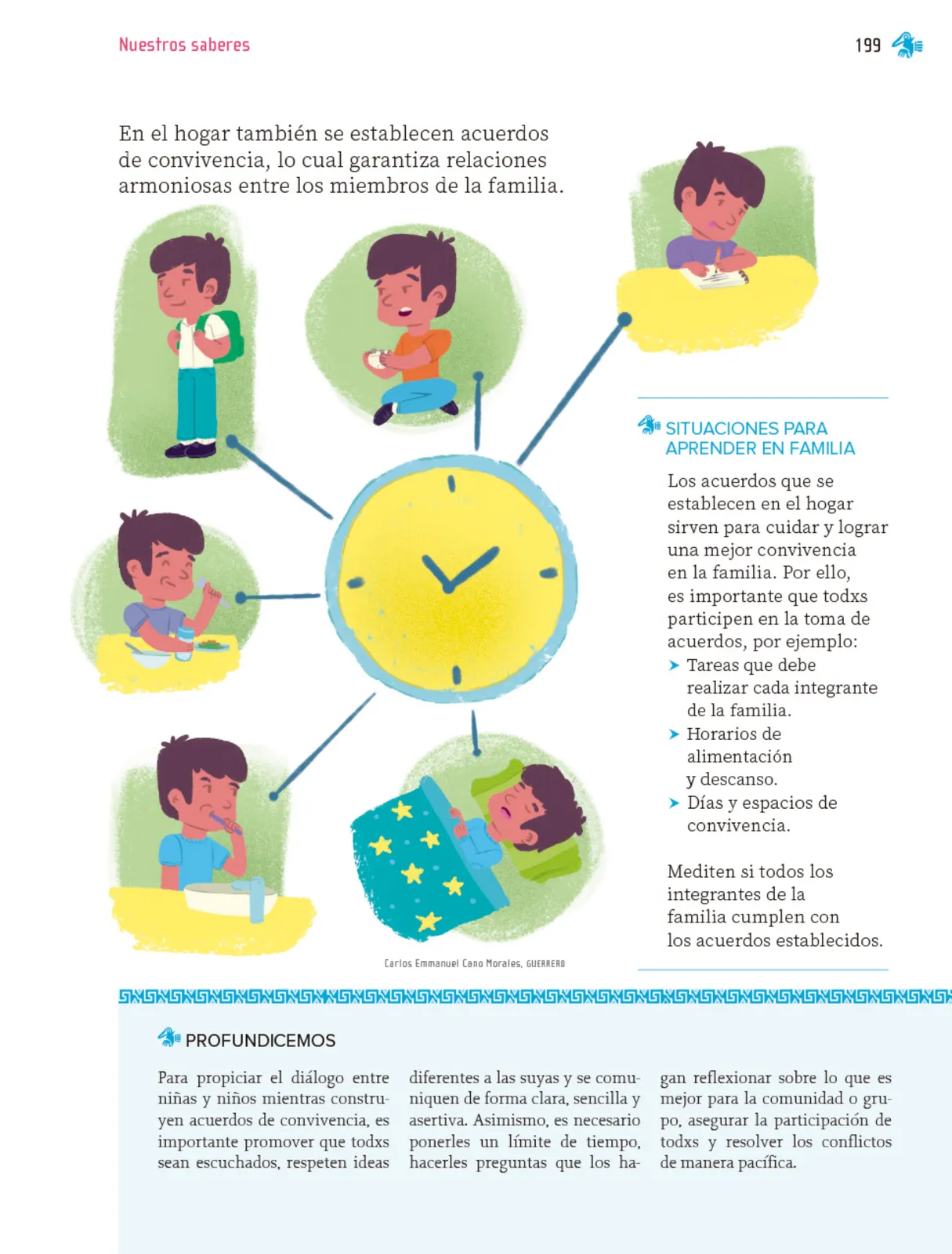 Miniatura página 200 de Nuestros saberes: Libro para alumnos, maestros y familia.   Libro de Educación Primaria Grado 1°  Ciclo Escolar 2025 - 2026
