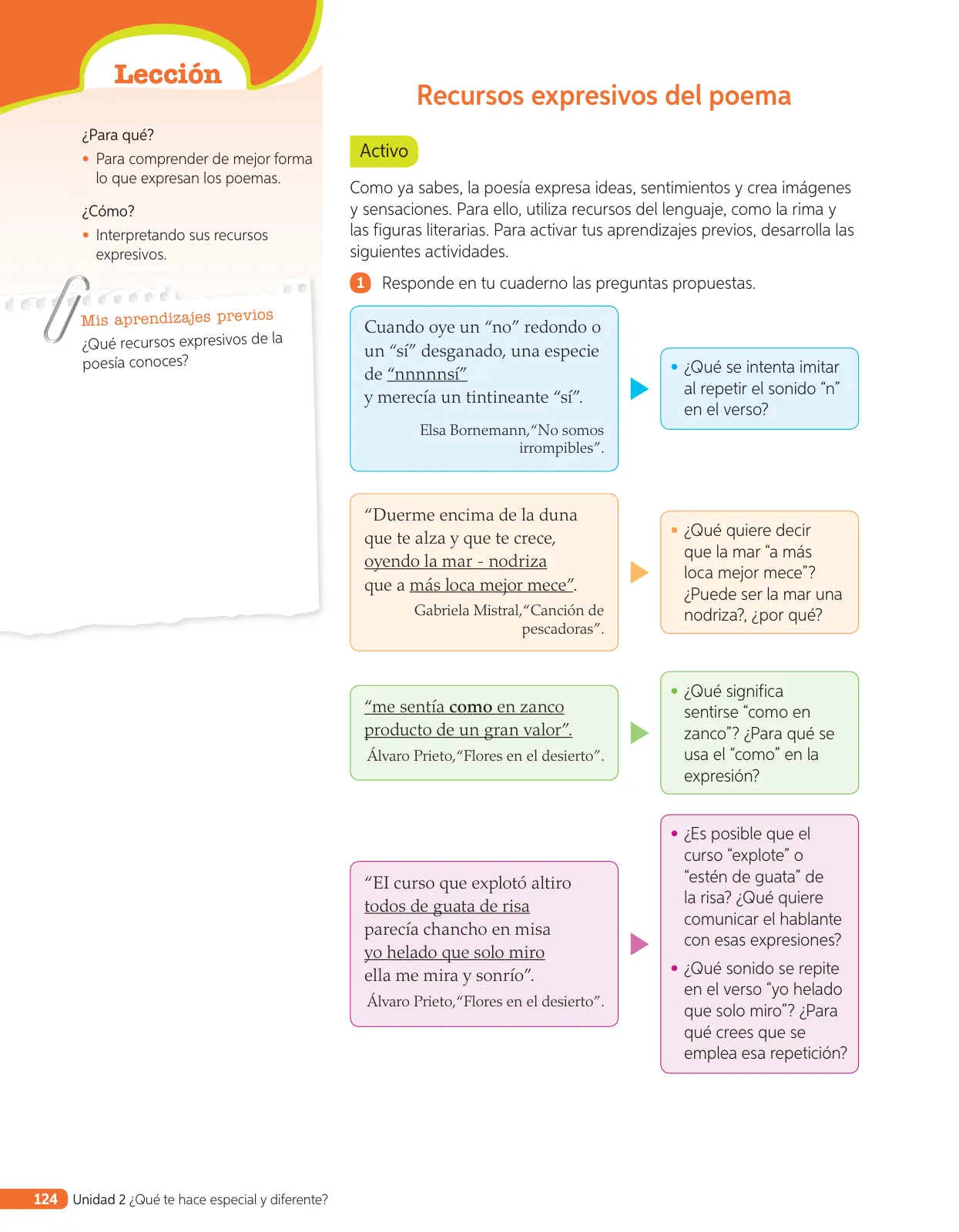 Página 223 de Lenguaje y Comunicación – Sexto Básico | Texto del Estudiante MINEDUC – Descargar PDF · 2024