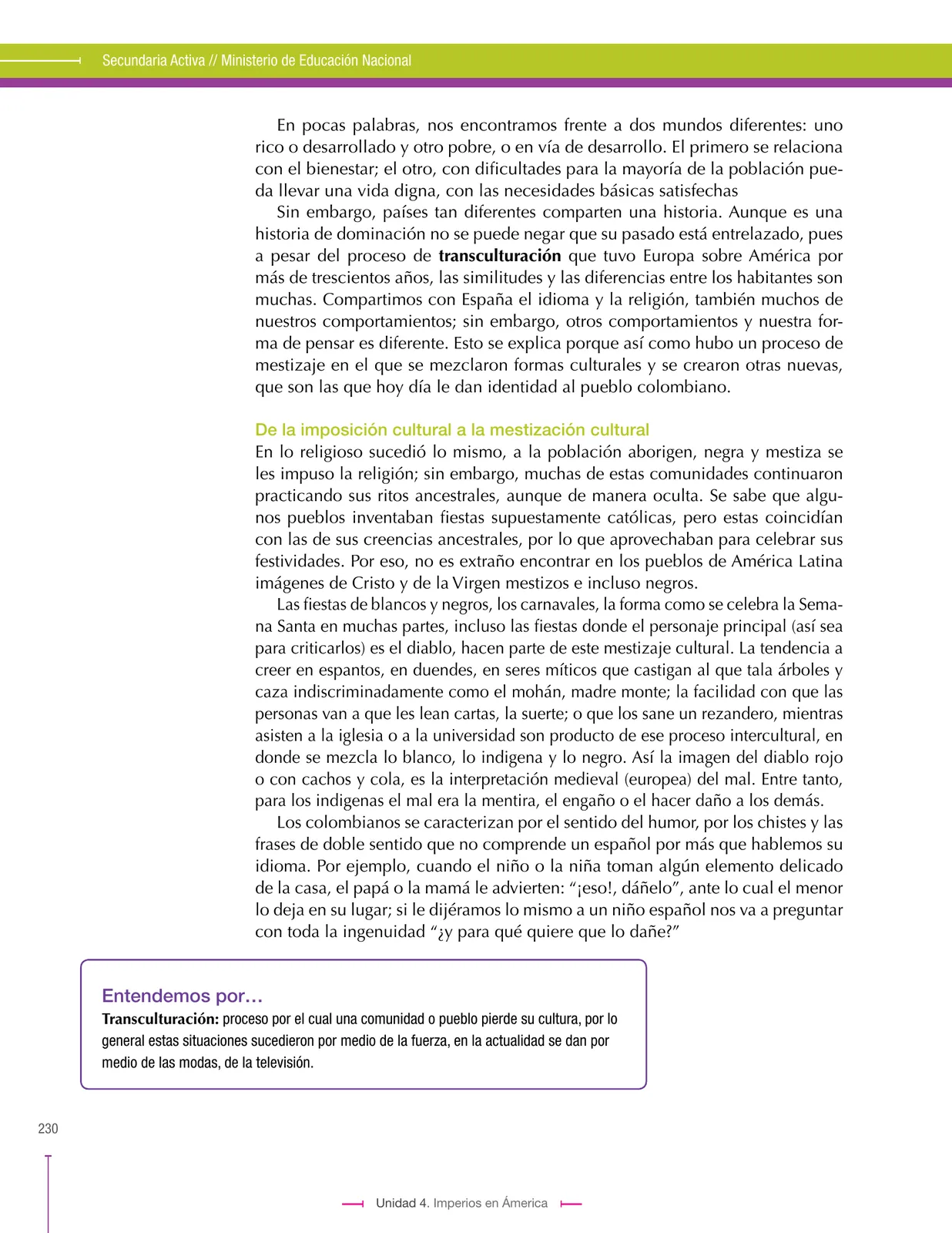 Miniatura página 230 de Ciencias Sociales 7° · Secundaria Activa
