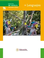 Página de Colección Sk´asolil. Lenguajes.   Libro de Educación Telesecundaria Grado 2°  Ciclo Escolar 2025 - 2026