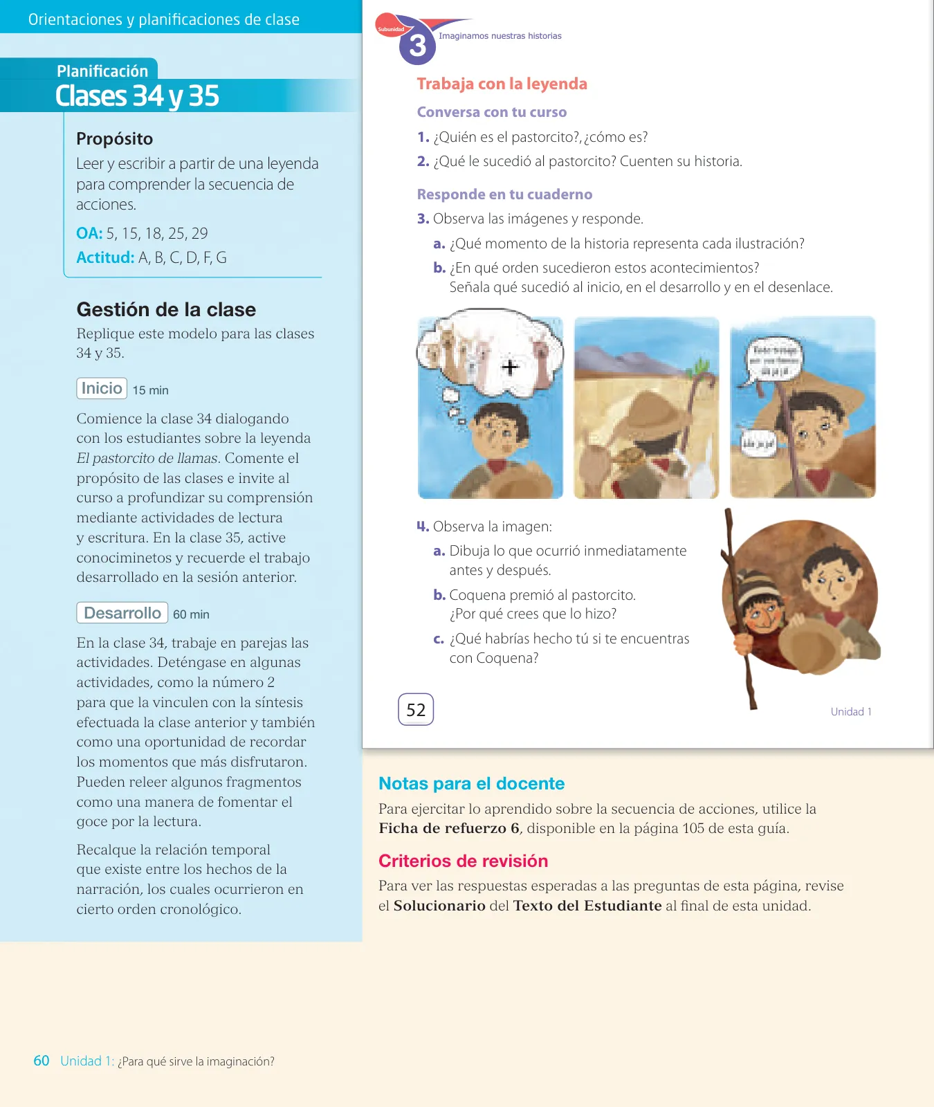 Página 62 de Lenguaje y Comunicación – Segundo Básico – Texto del Estudiante MINEDUC – Descargar PDF · 2024