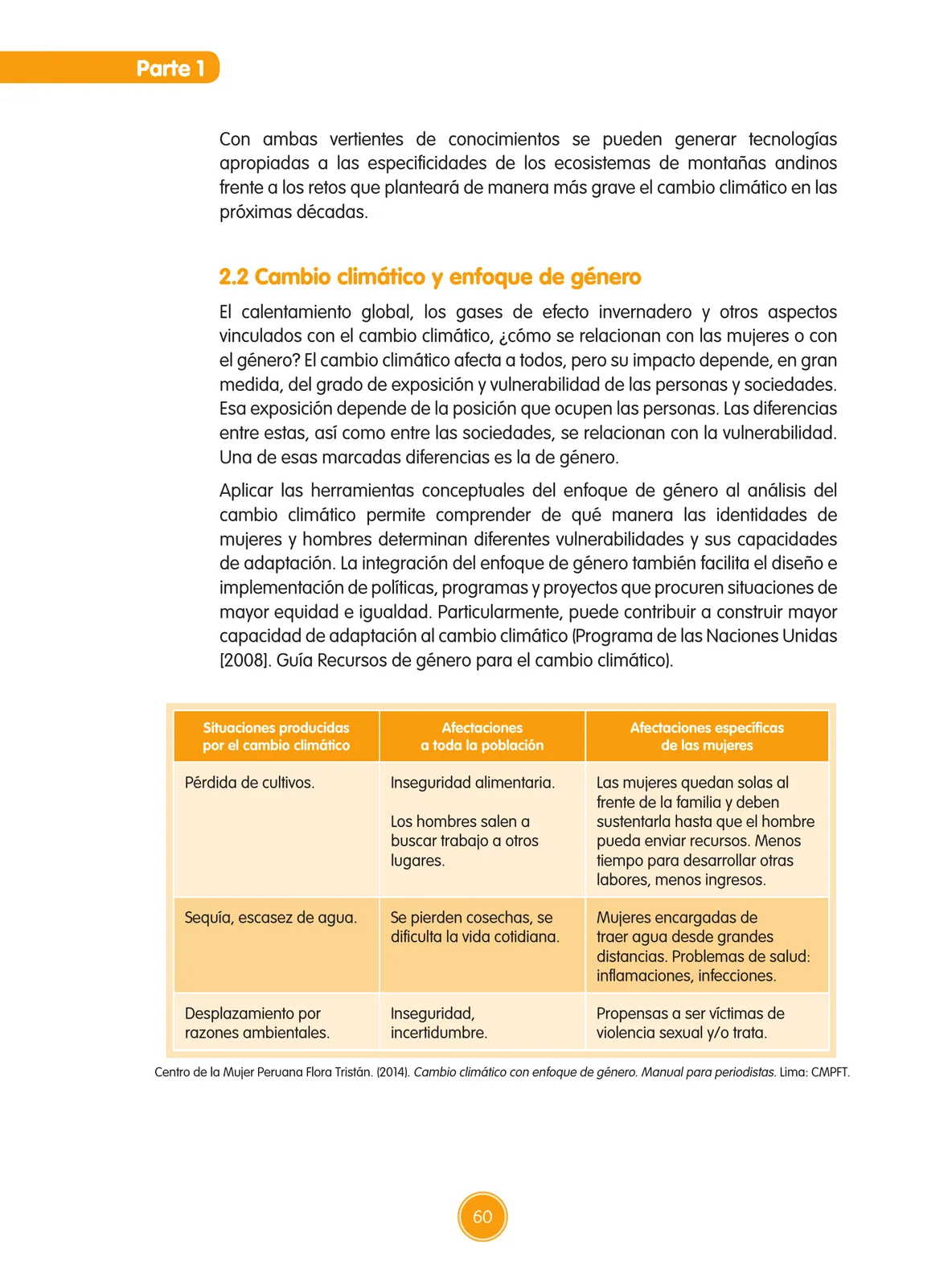 Miniatura página 61 de Guía de educación ambiental para el desarrollo sostenible : cambio climático · 2016