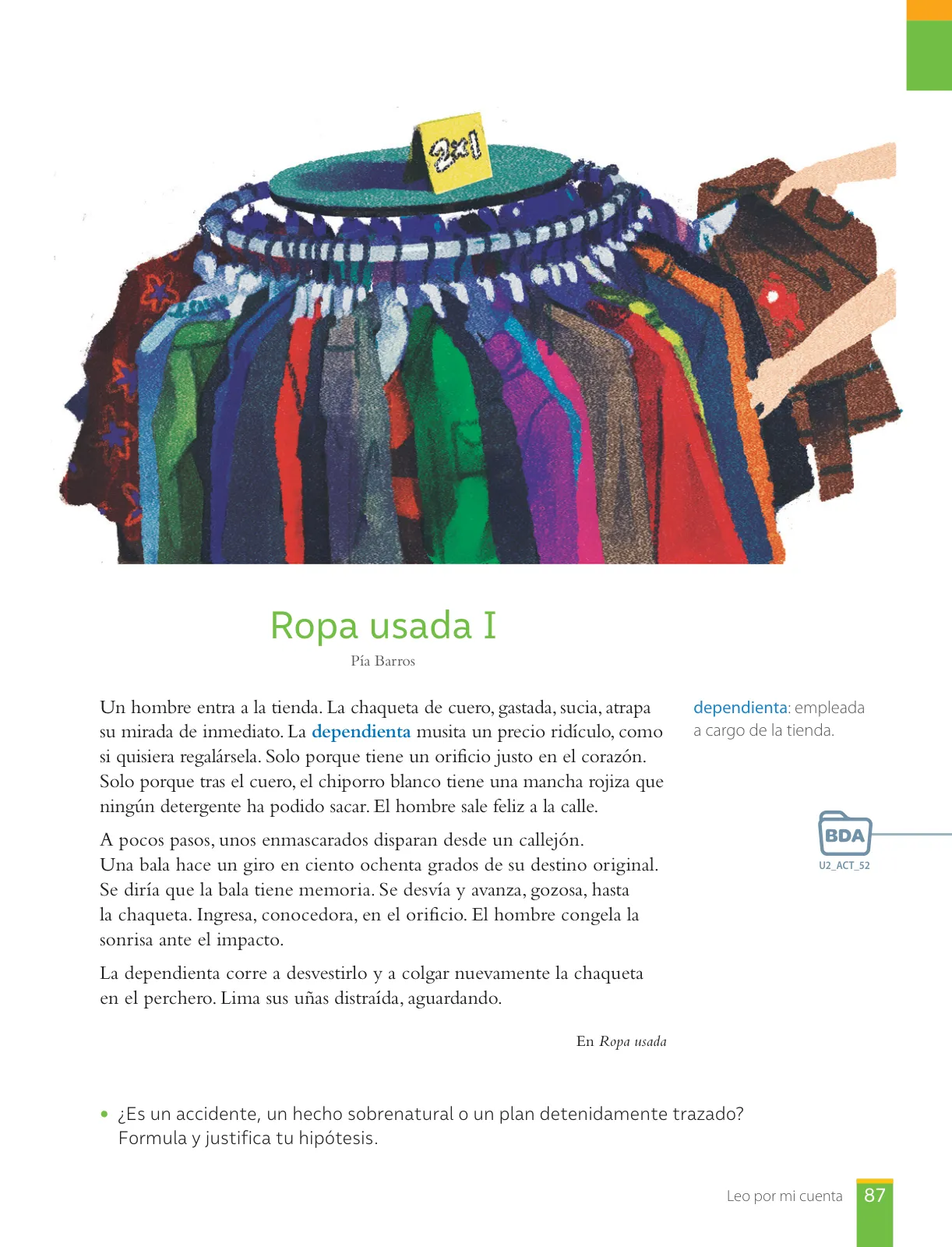 Página 89 de Lengua y Literatura – Octavo Básico | Texto del Estudiante MINEDUC – Descargar PDF · 2024