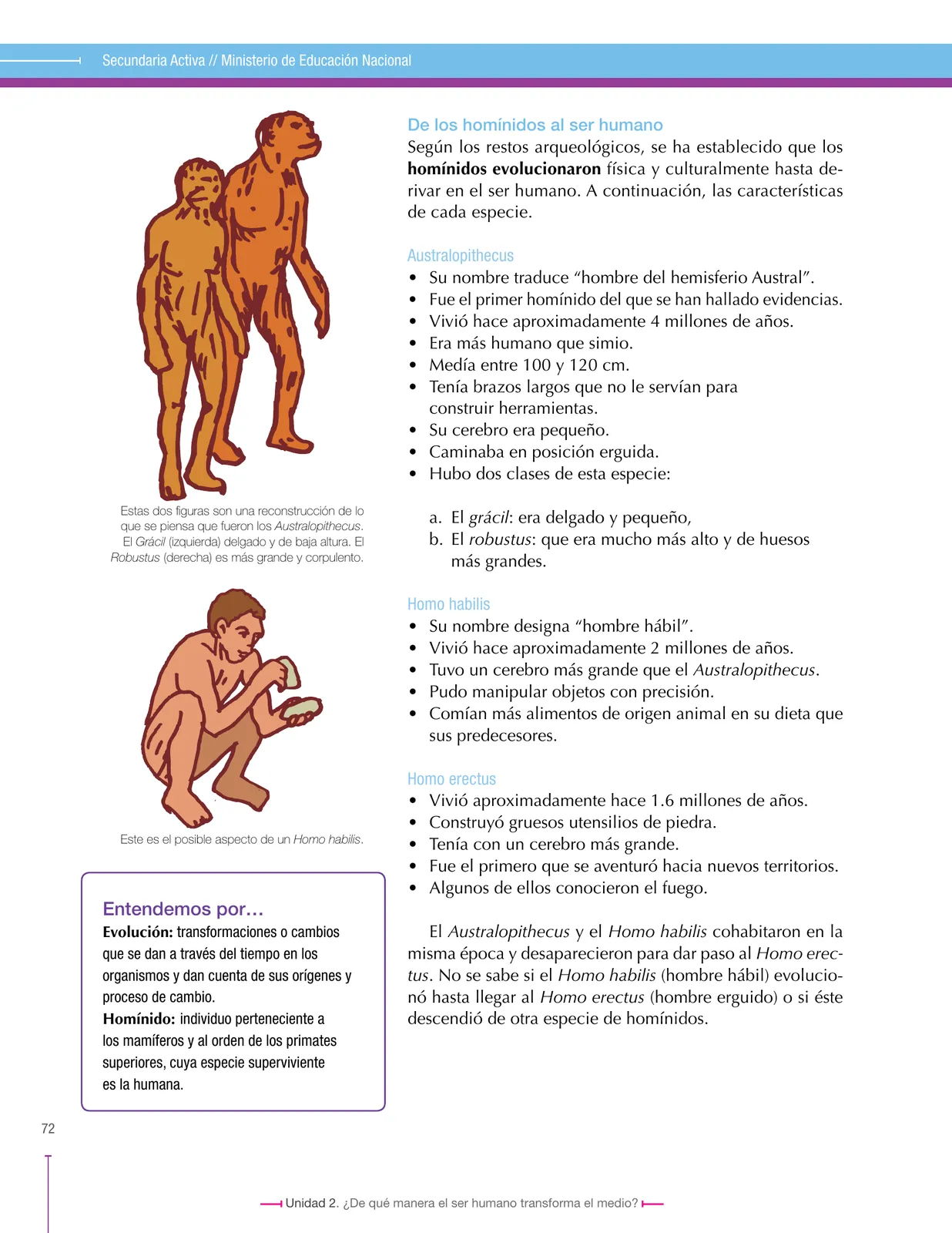 Página 72 de Ciencias Sociales 6° · Secundaria Activa