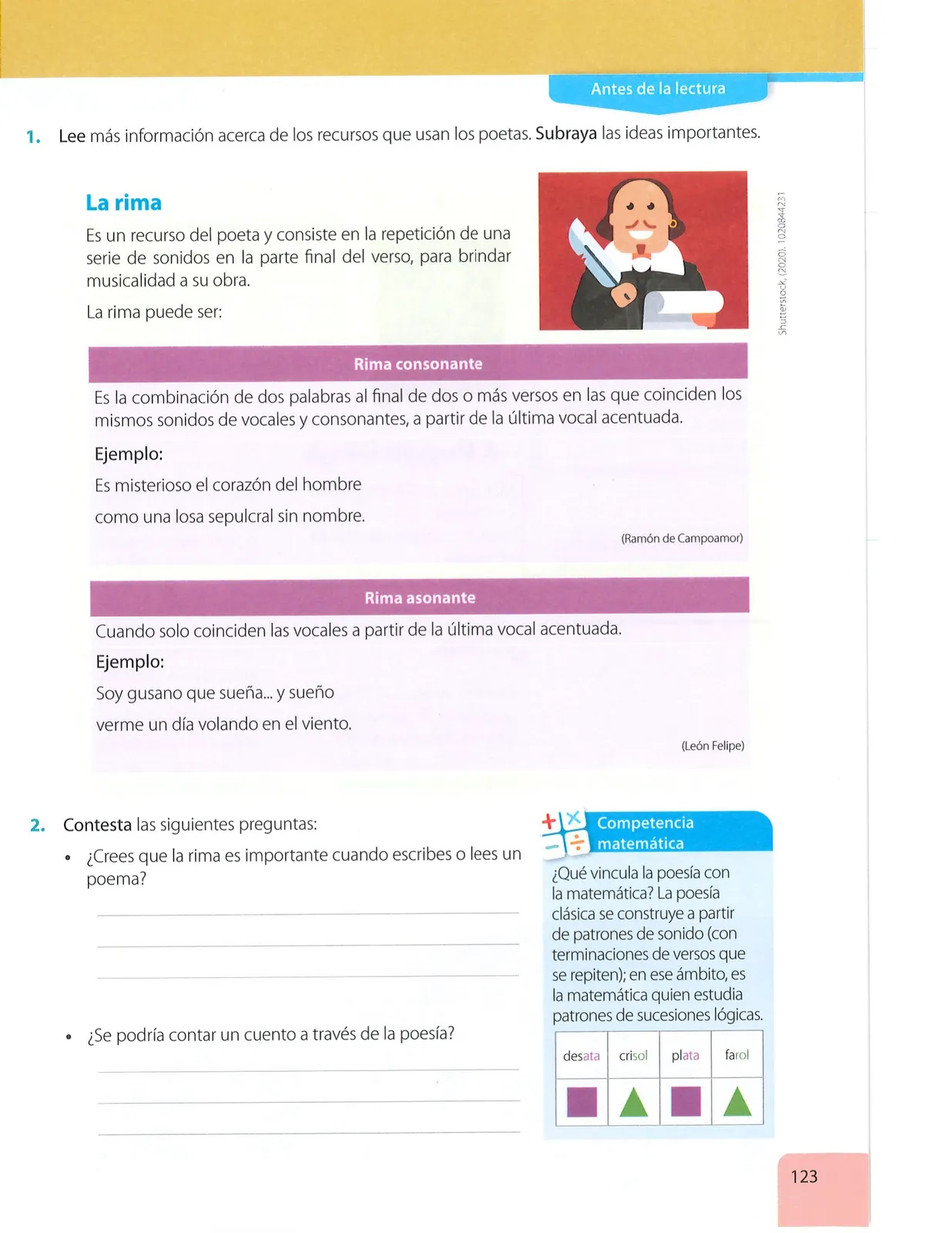 Página 124 de Lengua Y Literatura · 7 EGB · 2024