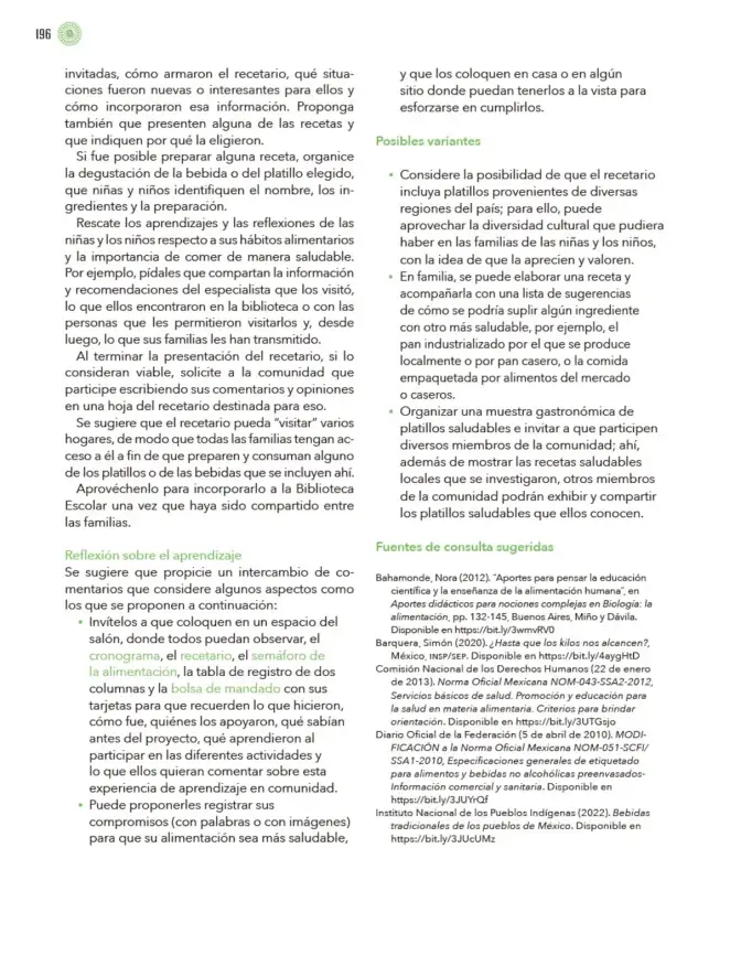 Página 197 de Modalidades de trabajo para la acción transformadora y el codiseño Libro de Educación Preescolar Grado 1°, 2°, 3° Ciclo Escolar 2025 - 2026