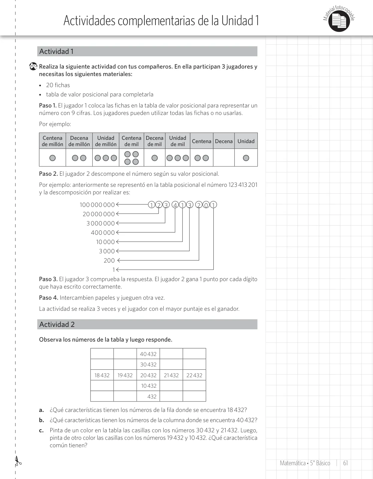 Página 67 de Matemática – Quinto Básico | Texto del Estudiante MINEDUC – Descargar PDF · 2024
