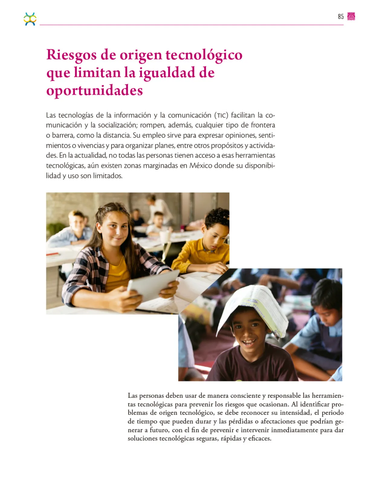 Miniatura página 86 de Colección Ximhai. De lo humano y lo comunitario.   Libro de Educación Secundaria Grado 1°  Ciclo Escolar 2025 - 2026