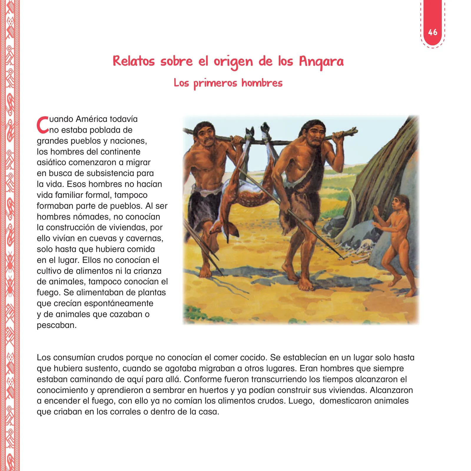 Miniatura página 48 de Anqarakunapa kawsakuyninmanta. Literatura 2 - 4° Primaria - Quechua chanka · 2023