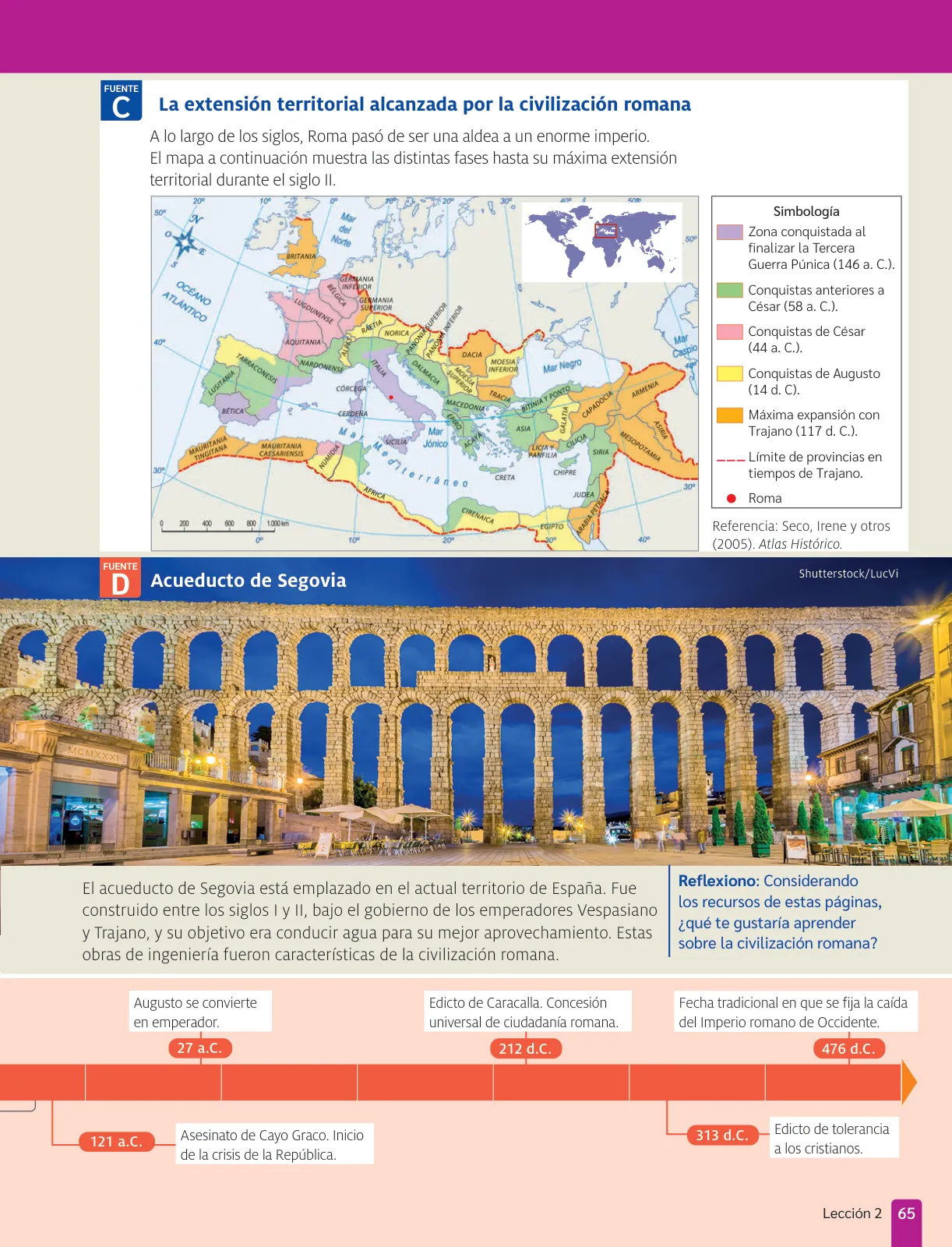 Miniatura página 67 de Historia, Geografía y Ciencias Sociales – Séptimo Básico | Texto del Estudiante MINEDUC – Descargar PDF · 2024