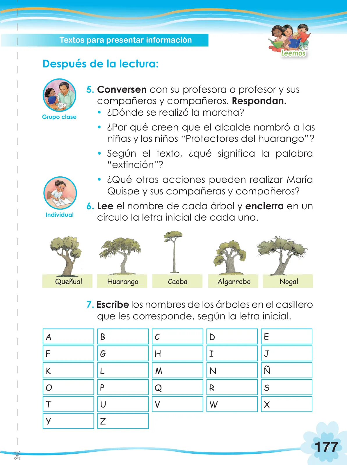 Página 179 de Comunicación 2 : cuaderno de trabajo para segundo grado de Educación Primaria 2019 · 2019