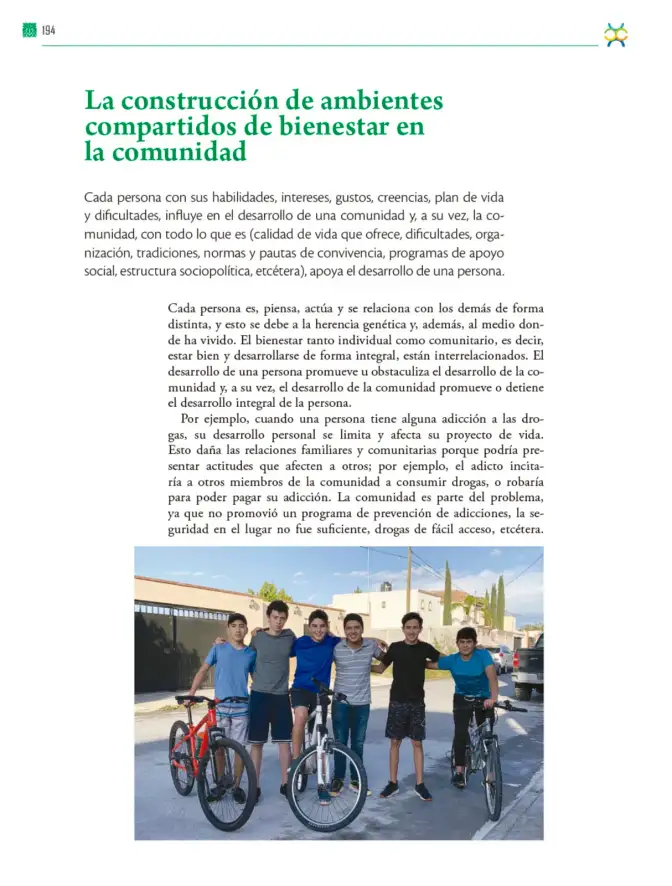 Página 195 de Colección Nanahuatzin. De lo humano y lo comunitario. Libro de Educación Telesecundaria Grado 3° Ciclo Escolar 2025 - 2026
