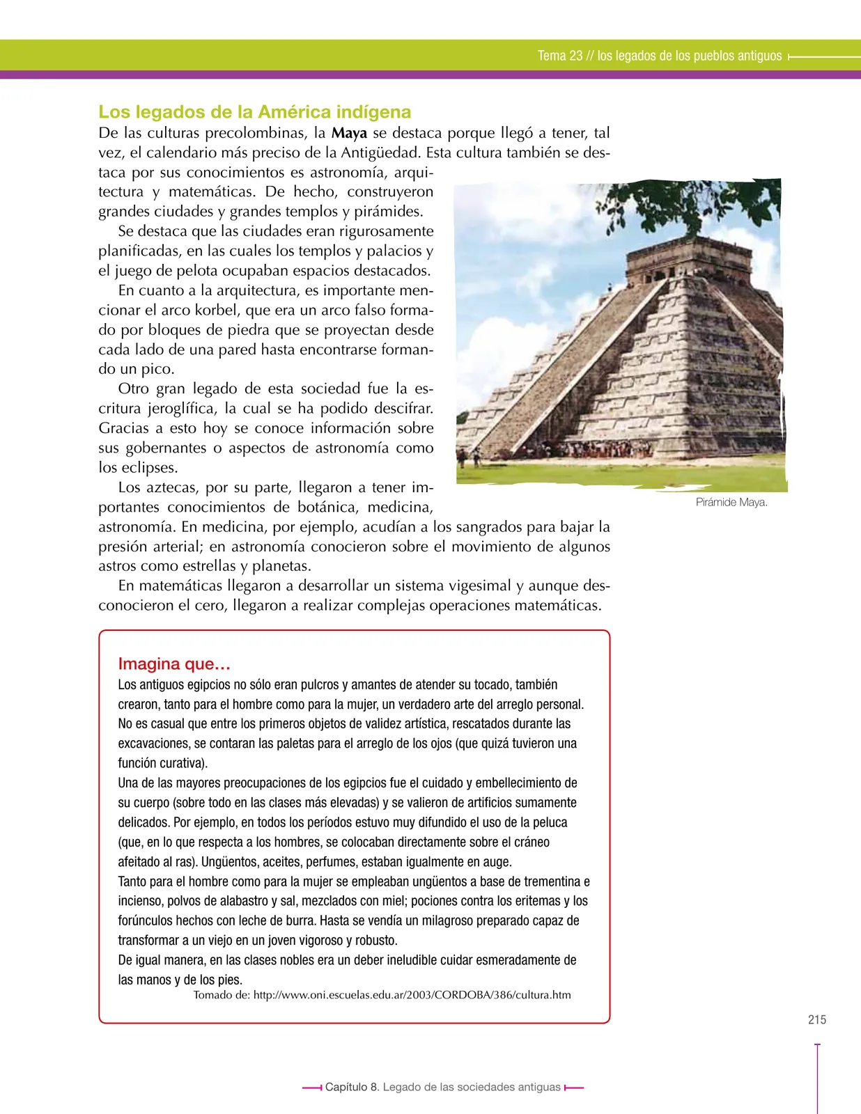 Miniatura página 215 de Ciencias Sociales 6° · Secundaria Activa