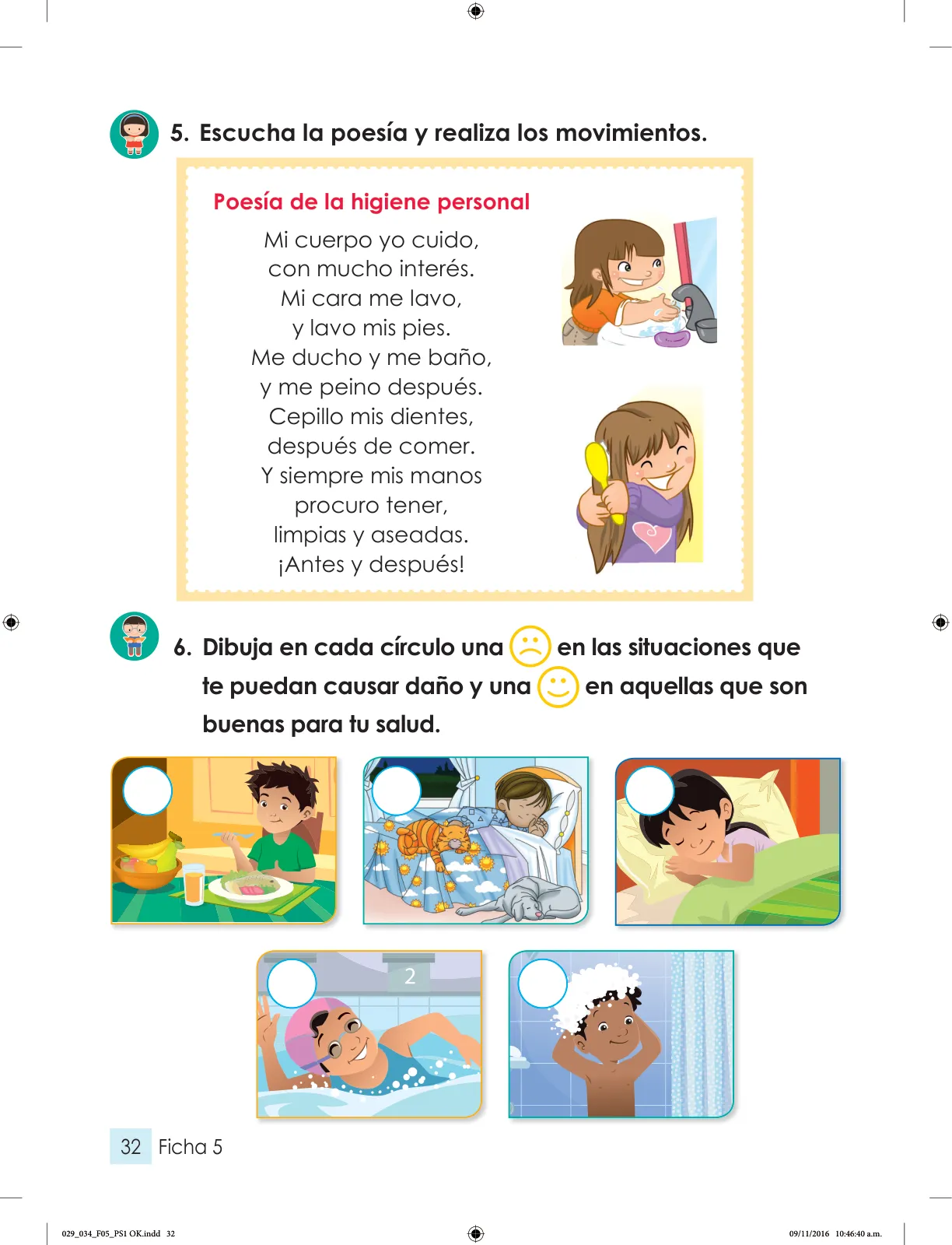 Miniatura página 5 de Cuaderno de fichas Personal Social 1. Primer grado de secundaria · 2016