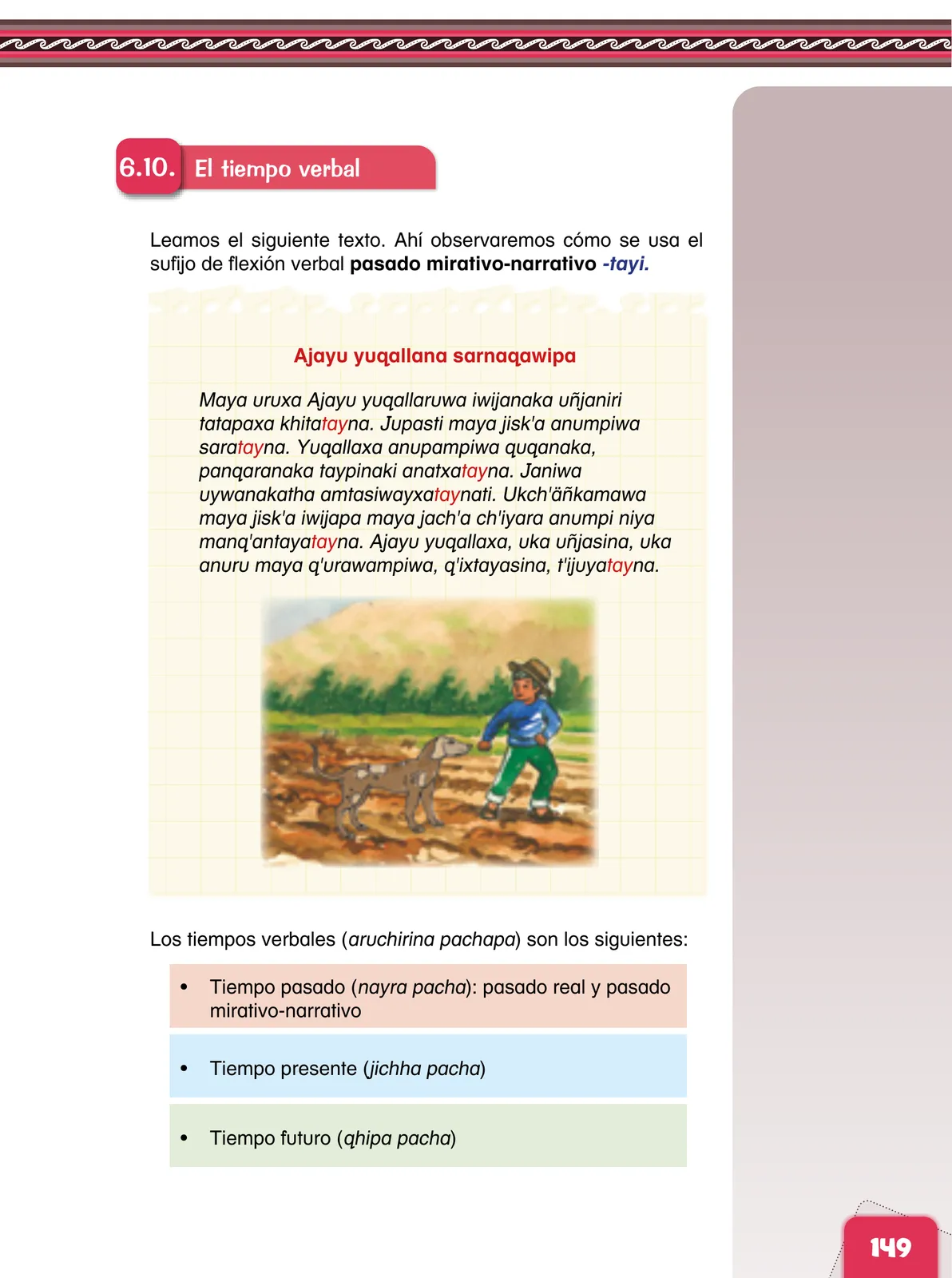 Página 151 de Aymara arutha chiqapa qillqañataki panka = Manual de escritura Aimara · 2021