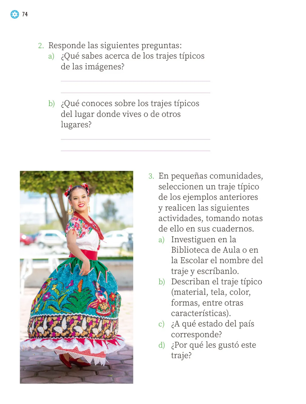 Miniatura página 77 de Proyectos Escolares.   Libro de Educación Primaria Grado 2°  Ciclo Escolar 2025 - 2026