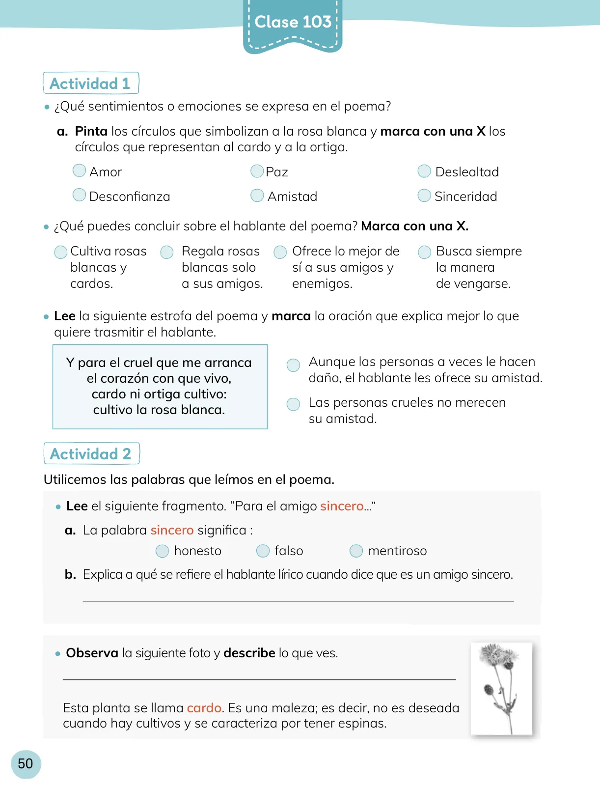Miniatura página 51 de Lenguaje y Comunicación – Cuarto Básico | Texto del Estudiante MINEDUC – Descargar PDF · 2024