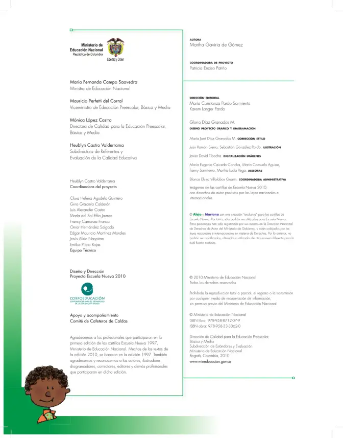 Página 2 de Ciencias Naturales 3° · Cartilla 01