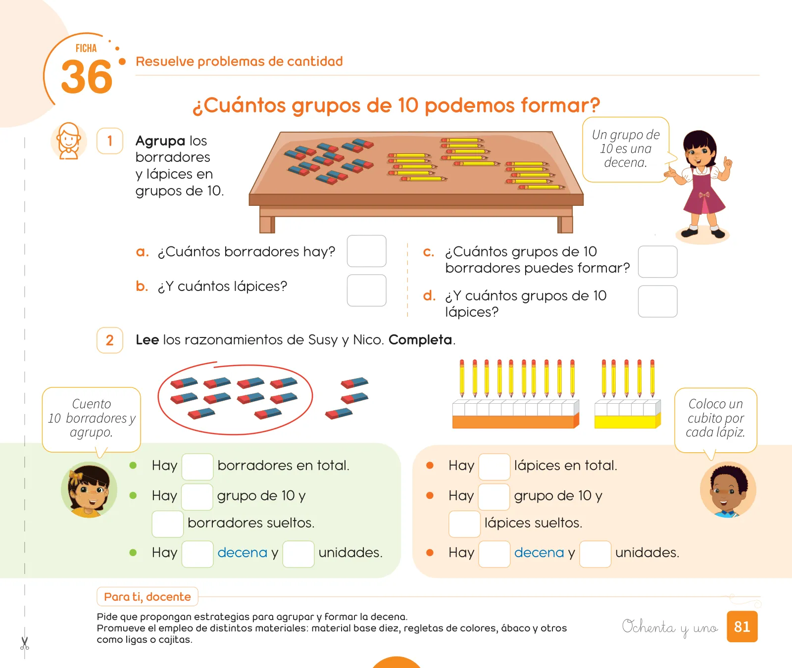 Miniatura página 83 de Cuadernillo de Matemática 1, primer grado de Primaria · 2023