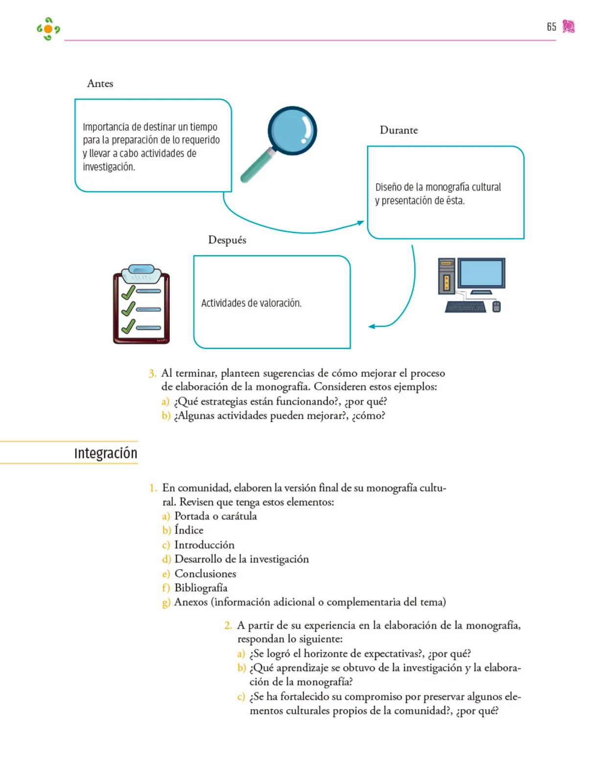 Página 66 de Colección Sk´asolil. Nuestro libro de proyectos. Libro de Educación Secundaria Grado 2° Ciclo Escolar 2025 - 2026
