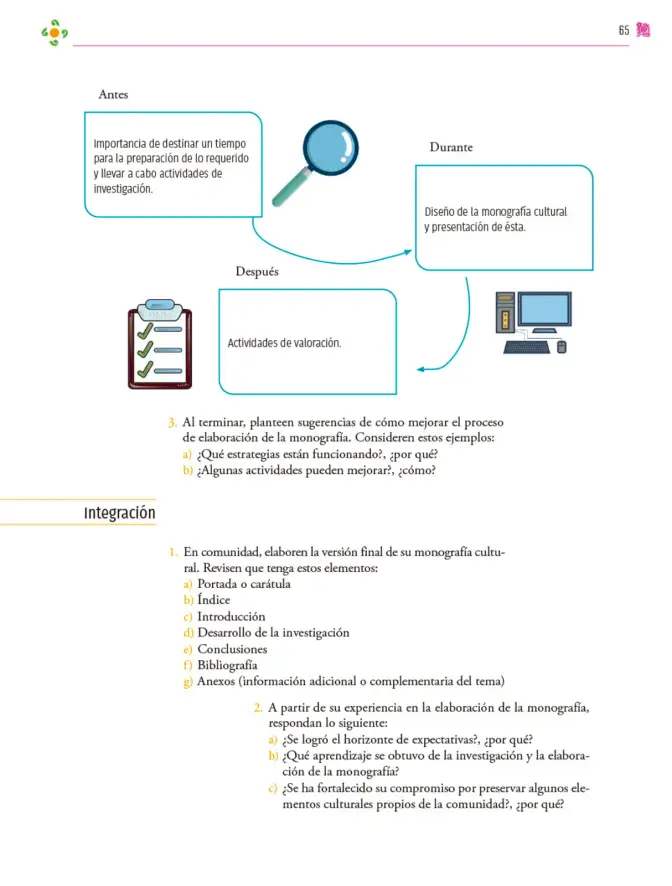 Página 66 de Colección Sk´asolil. Nuestro libro de proyectos. Libro de Educación Secundaria Grado 2° Ciclo Escolar 2025 - 2026