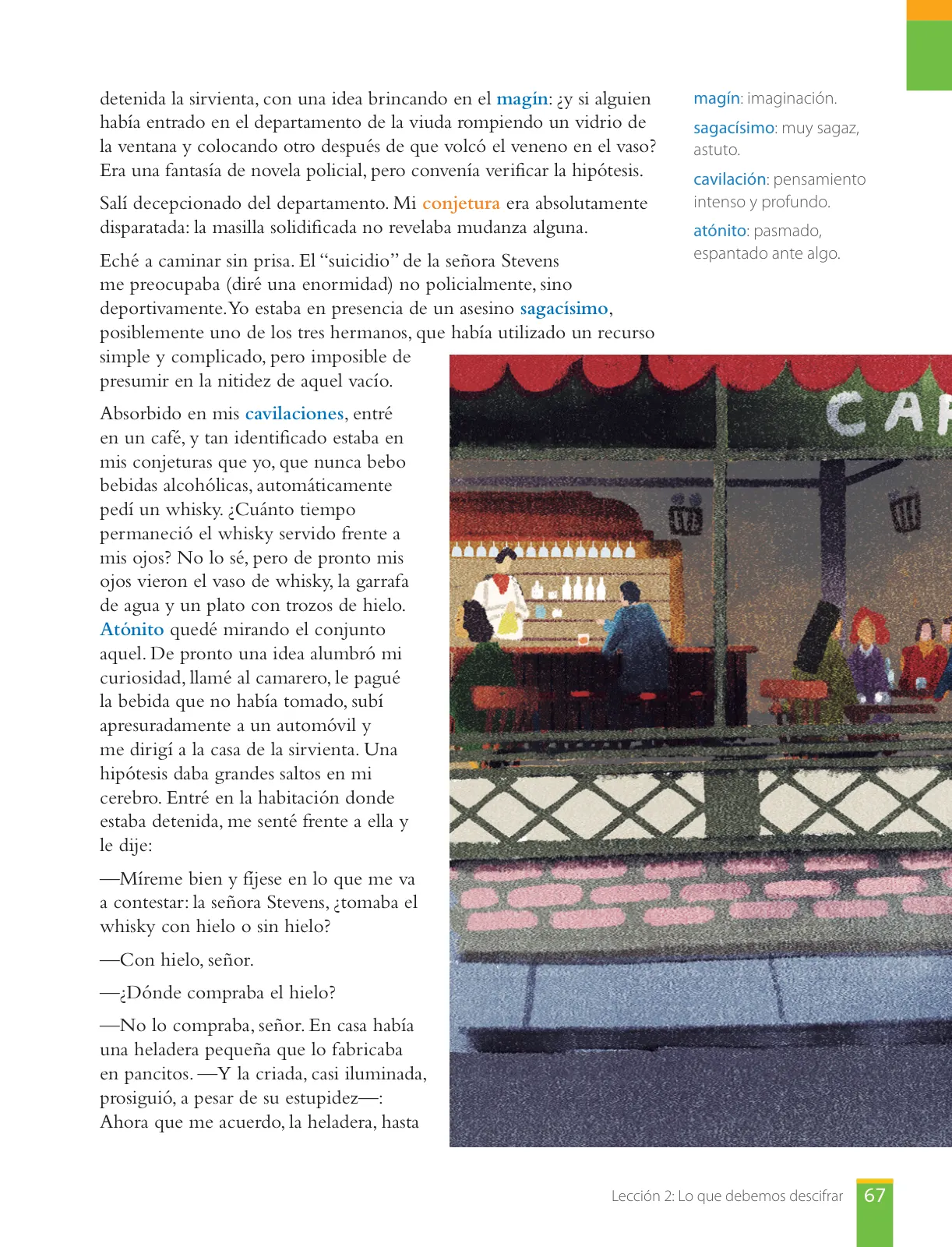 Página 69 de Lengua y Literatura – Octavo Básico | Texto del Estudiante MINEDUC – Descargar PDF · 2024