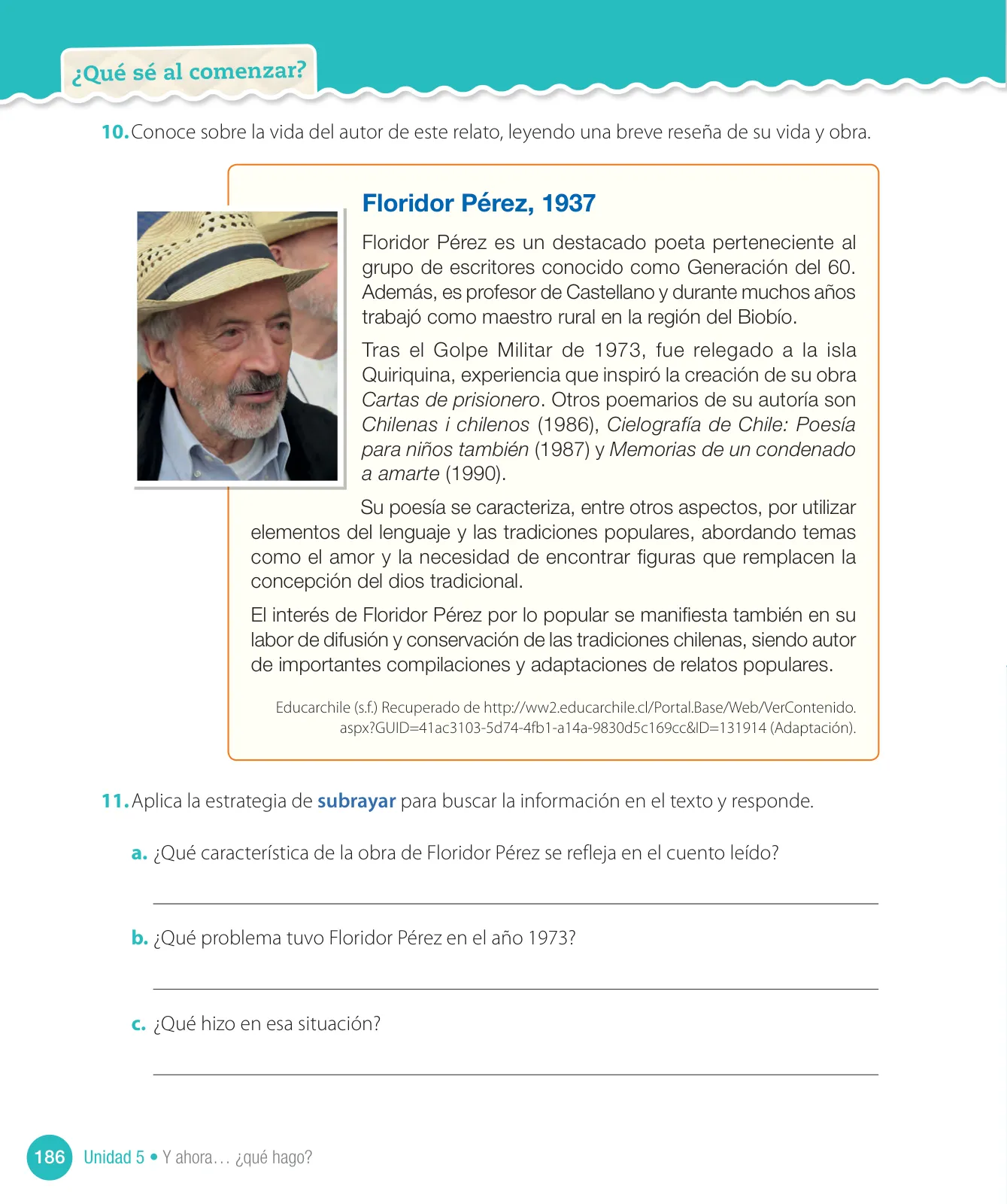 Página 188 de Lenguaje y Comunicación – Cuarto Básico | Texto del Estudiante MINEDUC – Descargar PDF · 2024