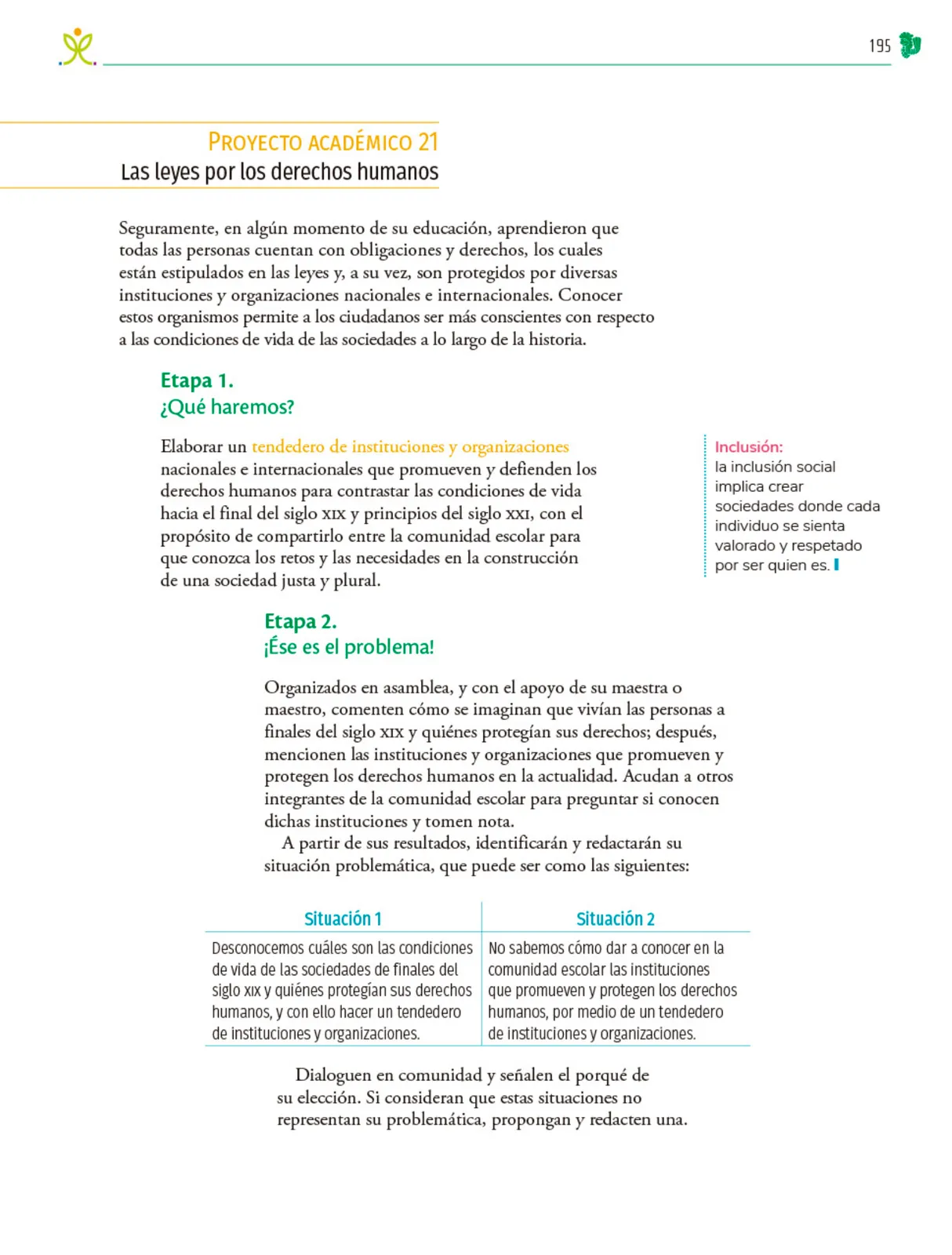 Página 196 de Colección Sk´asolil. Nuestro libro de Proyectos. Tomo II. Libro de Educación Telesecundaria Grado 2° Ciclo Escolar 2025 - 2026