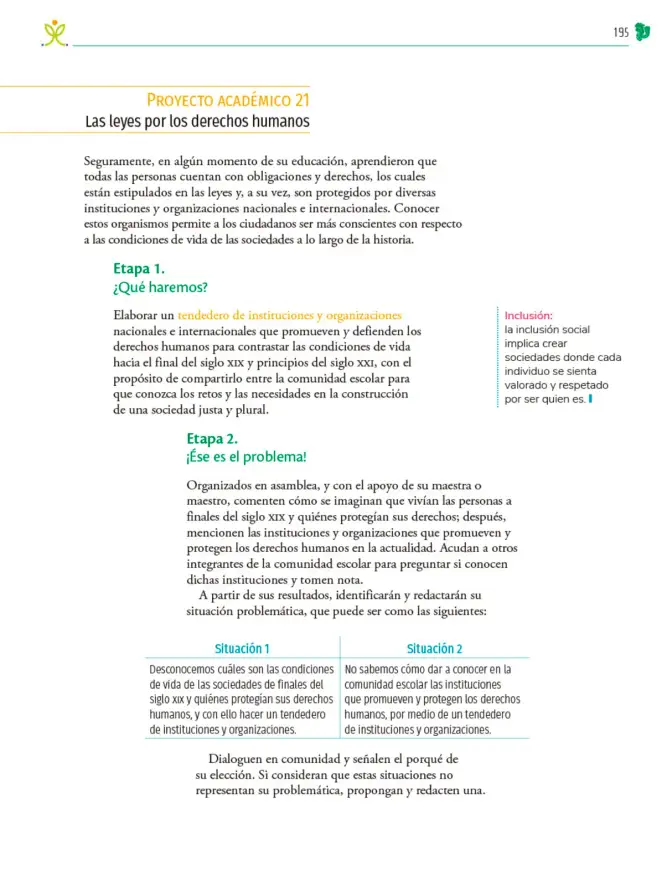 Página 196 de Colección Sk´asolil. Nuestro libro de Proyectos. Tomo II. Libro de Educación Telesecundaria Grado 2° Ciclo Escolar 2025 - 2026