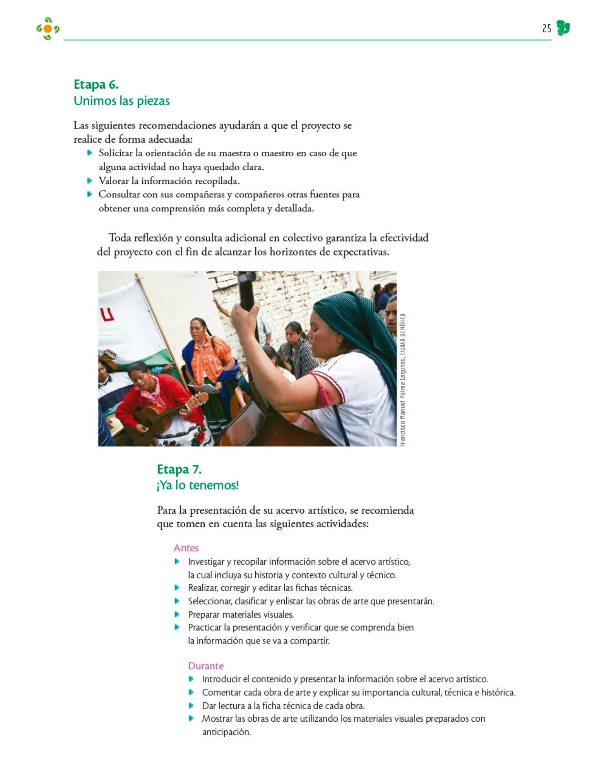 Miniatura página 26 de Colección Ximhai. Nuestro libro de Proyectos.  Tomo III.  Libro de Educación Telesecundaria Grado 1°  Ciclo Escolar 2025 - 2026