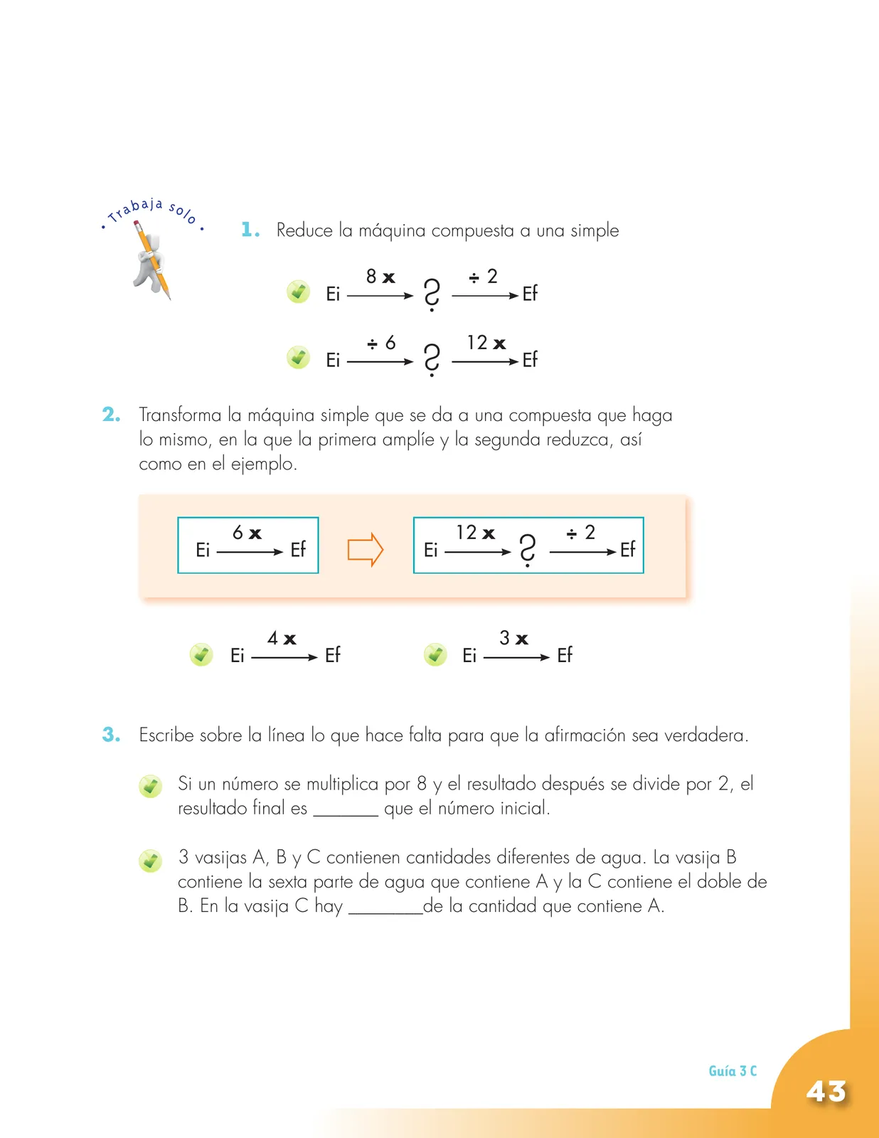 Página 43 de Matematica 5° · Cartilla 01