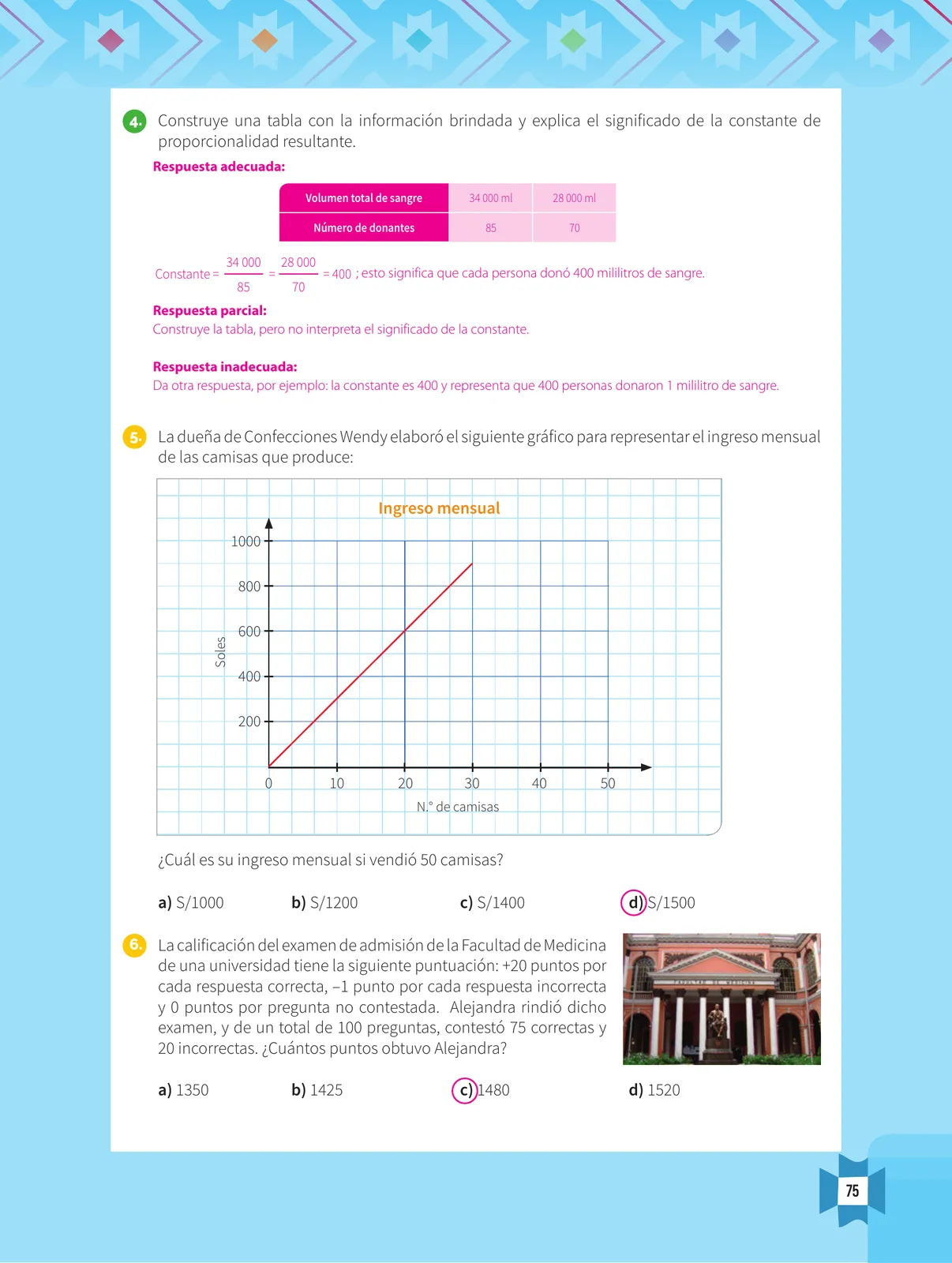 Página 77 de Resolvamos problemas 1 : manual para el docente 2018 · 2018