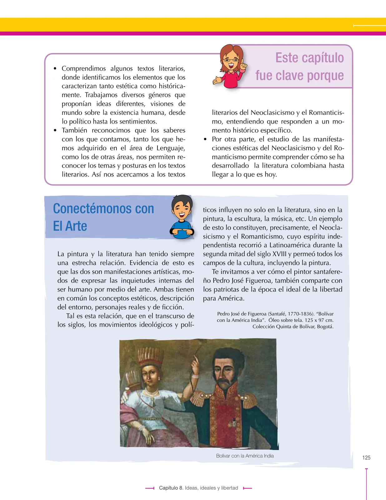 Página 125 de Lenguaje 8° · Secundaria Activa