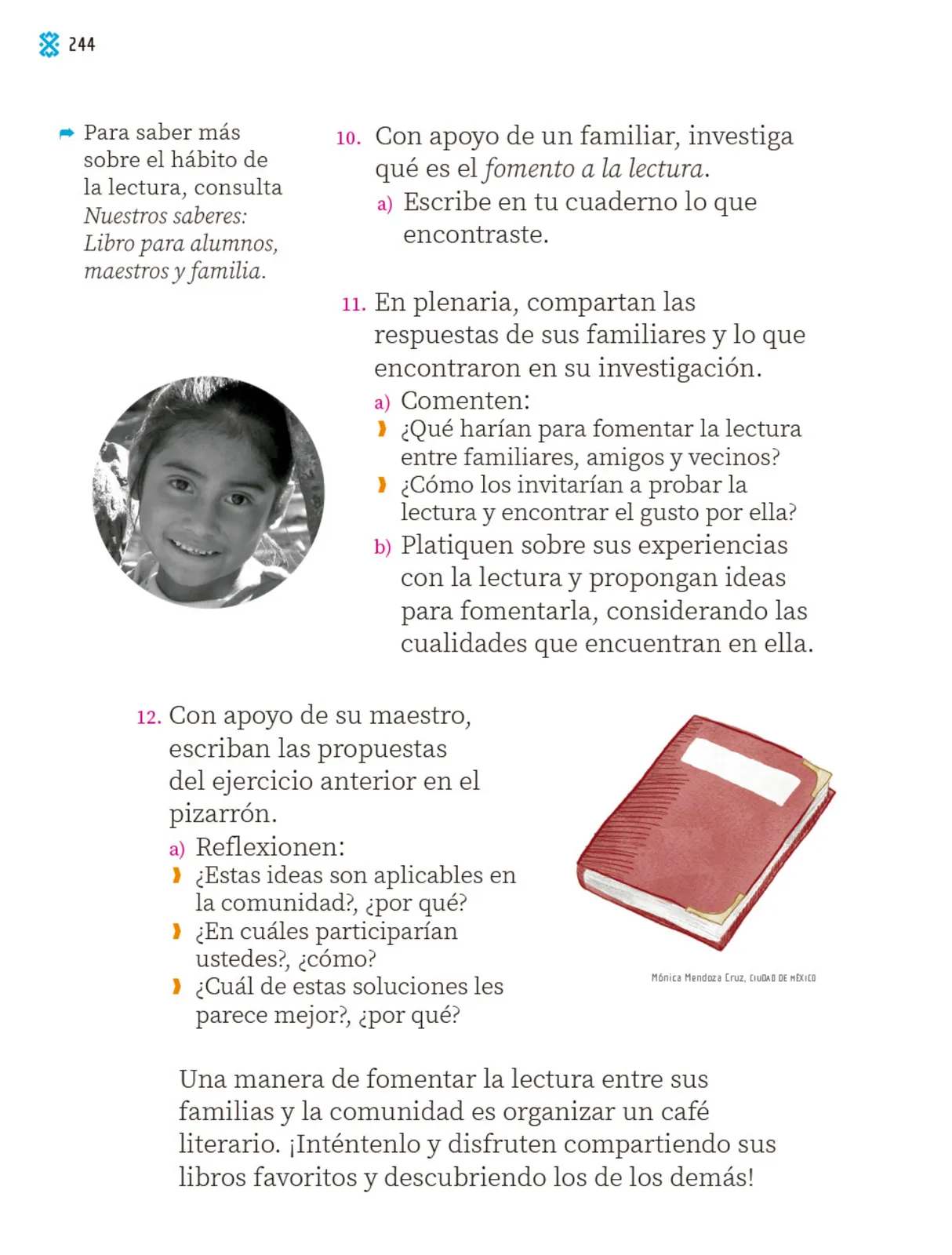 Miniatura página 245 de Proyectos Comunitarios.   Libro de Educación Primaria Grado 1°  Ciclo Escolar 2025 - 2026
