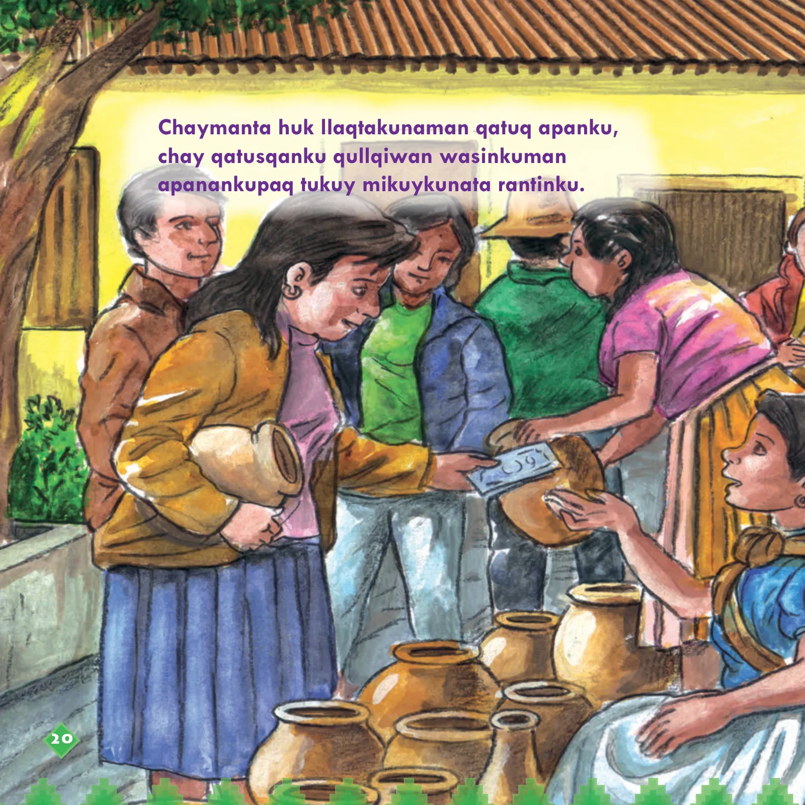 Miniatura página 22 de Llaqtaypa Kawsayninkuna. Saberes de los pueblos - 4° Primaria - Quechua chanka · 2023