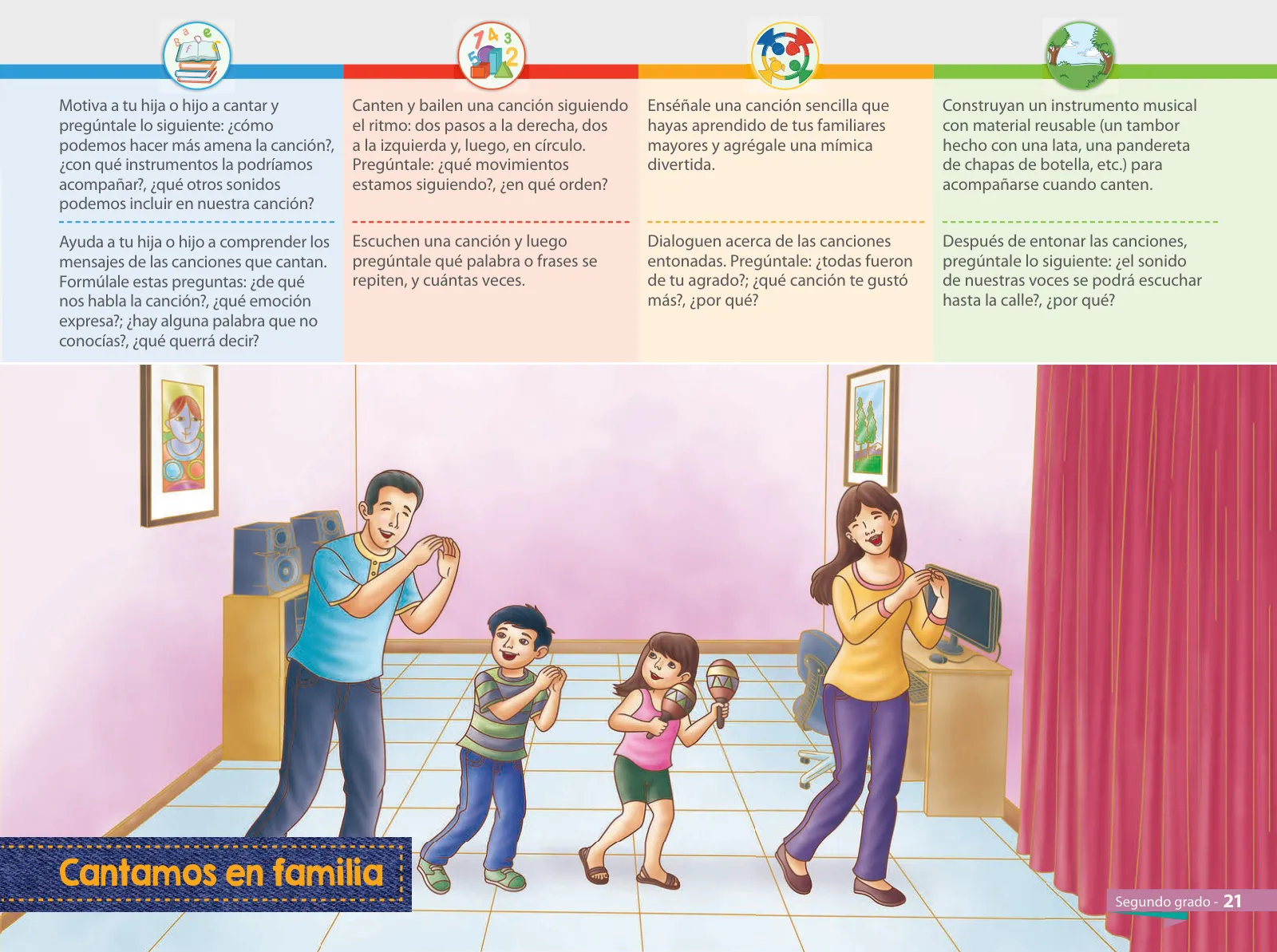 Miniatura página 23 de Aprendemos juntos en familia : guía dirigida a madres y padres. Segundo grado de Educación Primaria · 2019