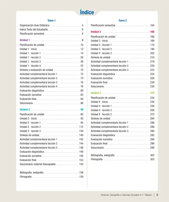 Página 4 de Historia, Geografía y Ciencias Sociales – Séptimo Básico | Texto del Estudiante MINEDUC – Descargar PDF · 2024