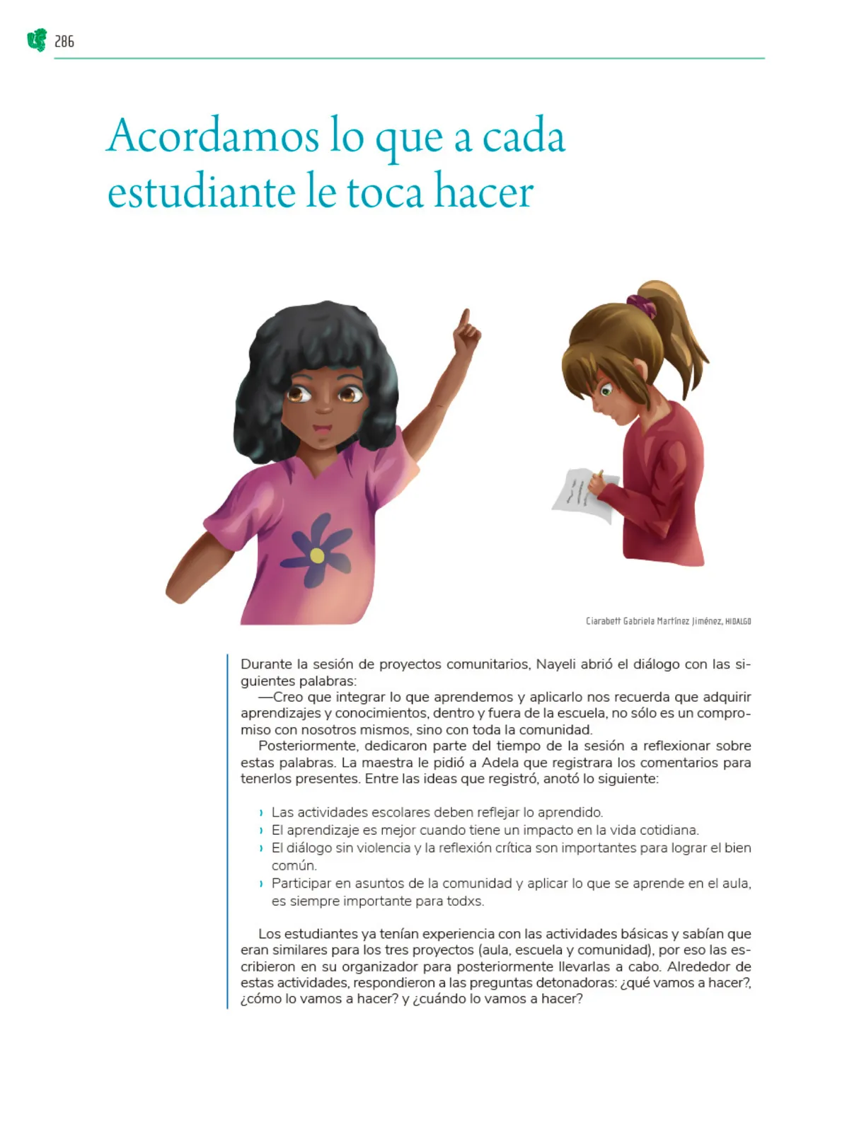Miniatura página 287 de Colección Nanahuatzin. Nuestro libro de Proyectos. Tomo I.   Libro de Educación Telesecundaria Grado 3°  Ciclo Escolar 2025 - 2026