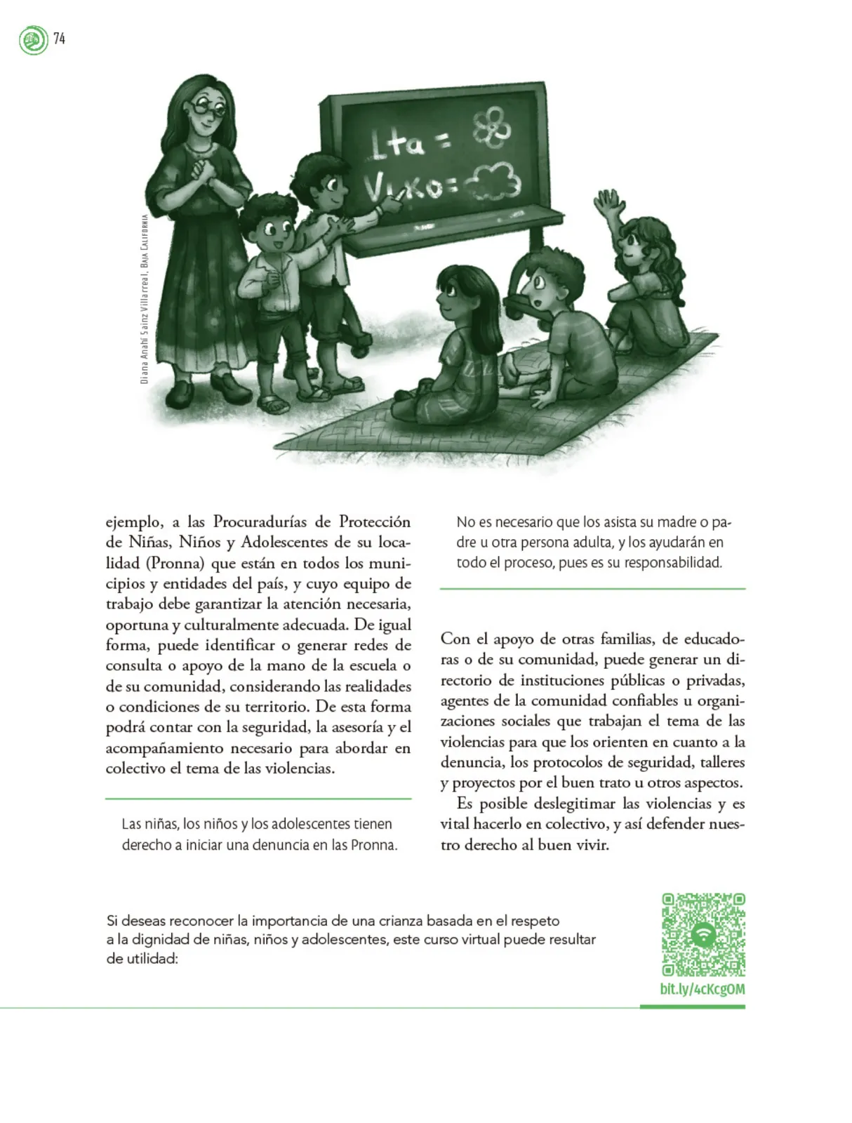 Página 75 de Crianza para la libertad. Libro para las familias. Fase 2  Libro de Educación Preescolar Grado 1°, 2°, 3°  Ciclo Escolar 2025 - 2026