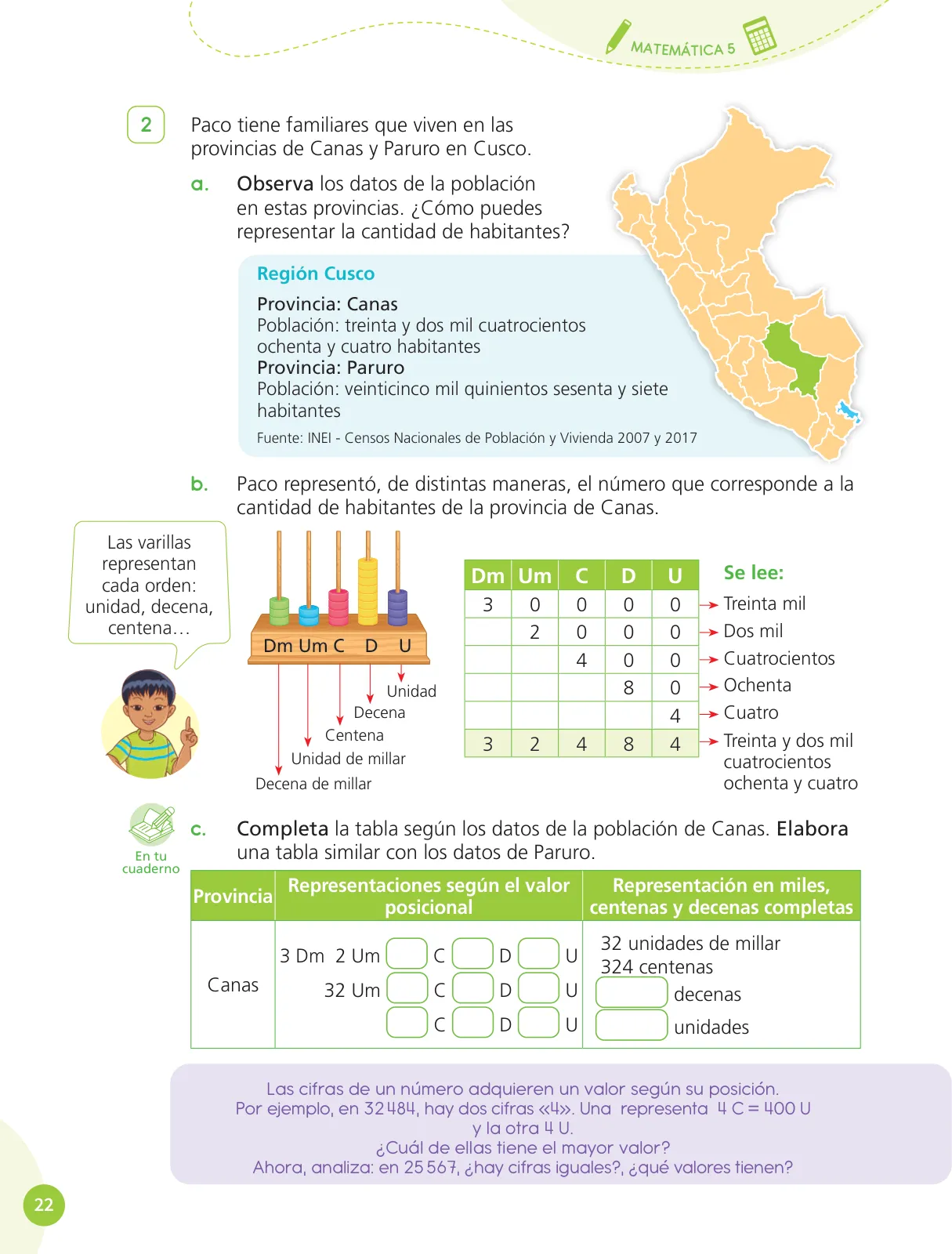 Miniatura página 24 de Cuadernillo de Matemática 5, quinto grado de Primaria ﻿ · 2023